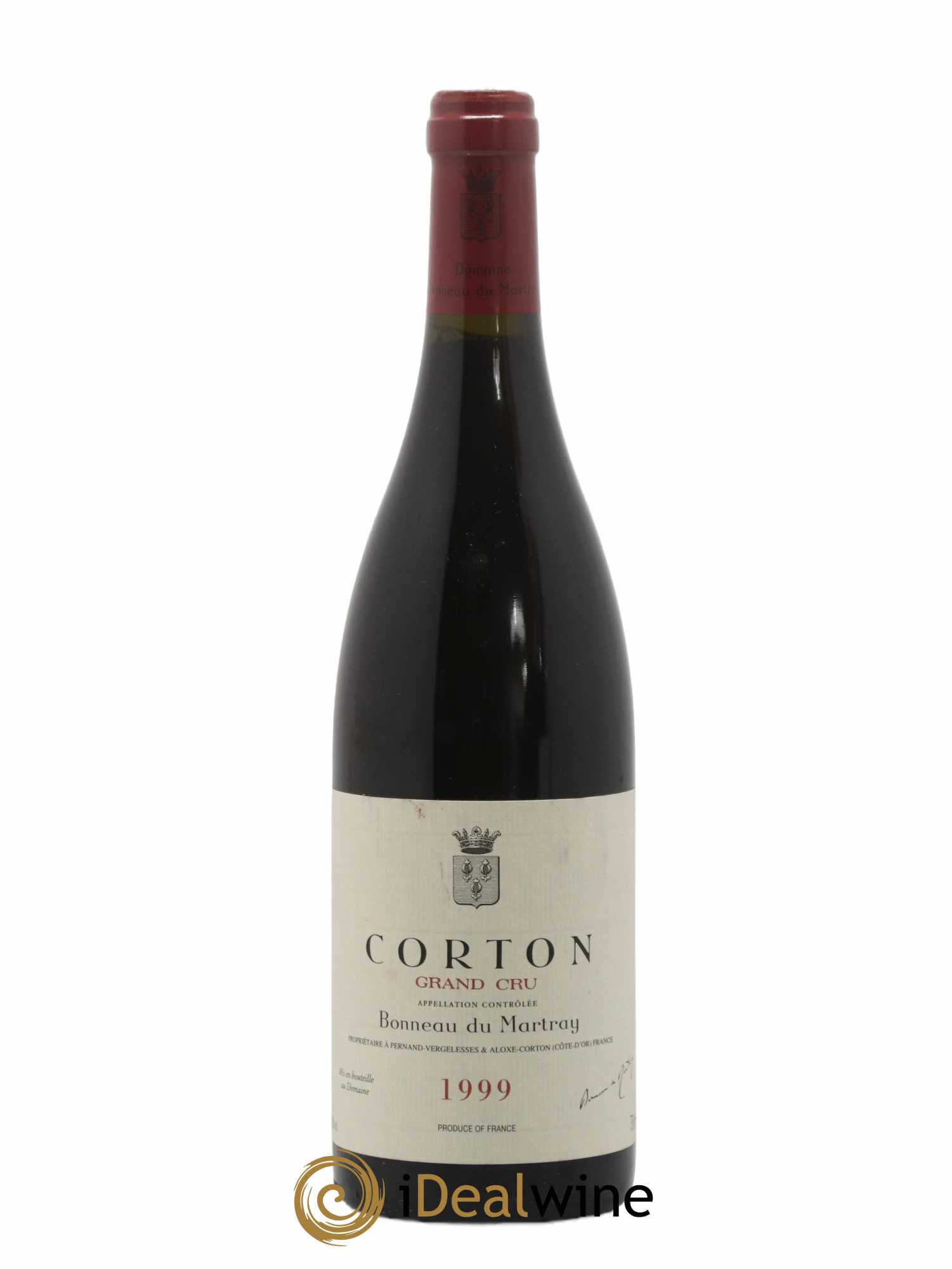 Corton Grand Cru Bonneau du Martray (Domaine) 1999 - Lot of 1 bottle - 0