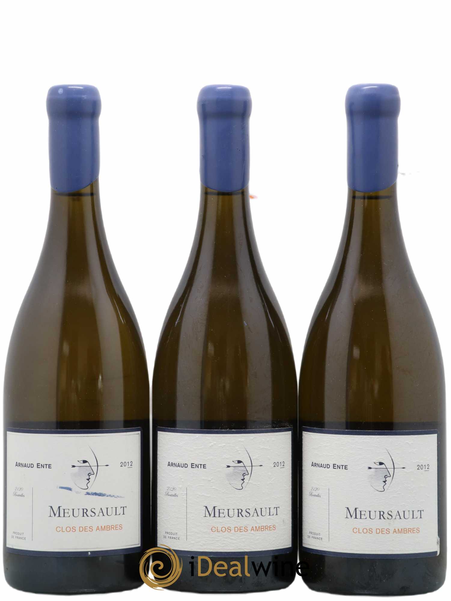 Meursault Clos des Ambres Arnaud Ente 2012 - Lot de 3 bouteilles - 0