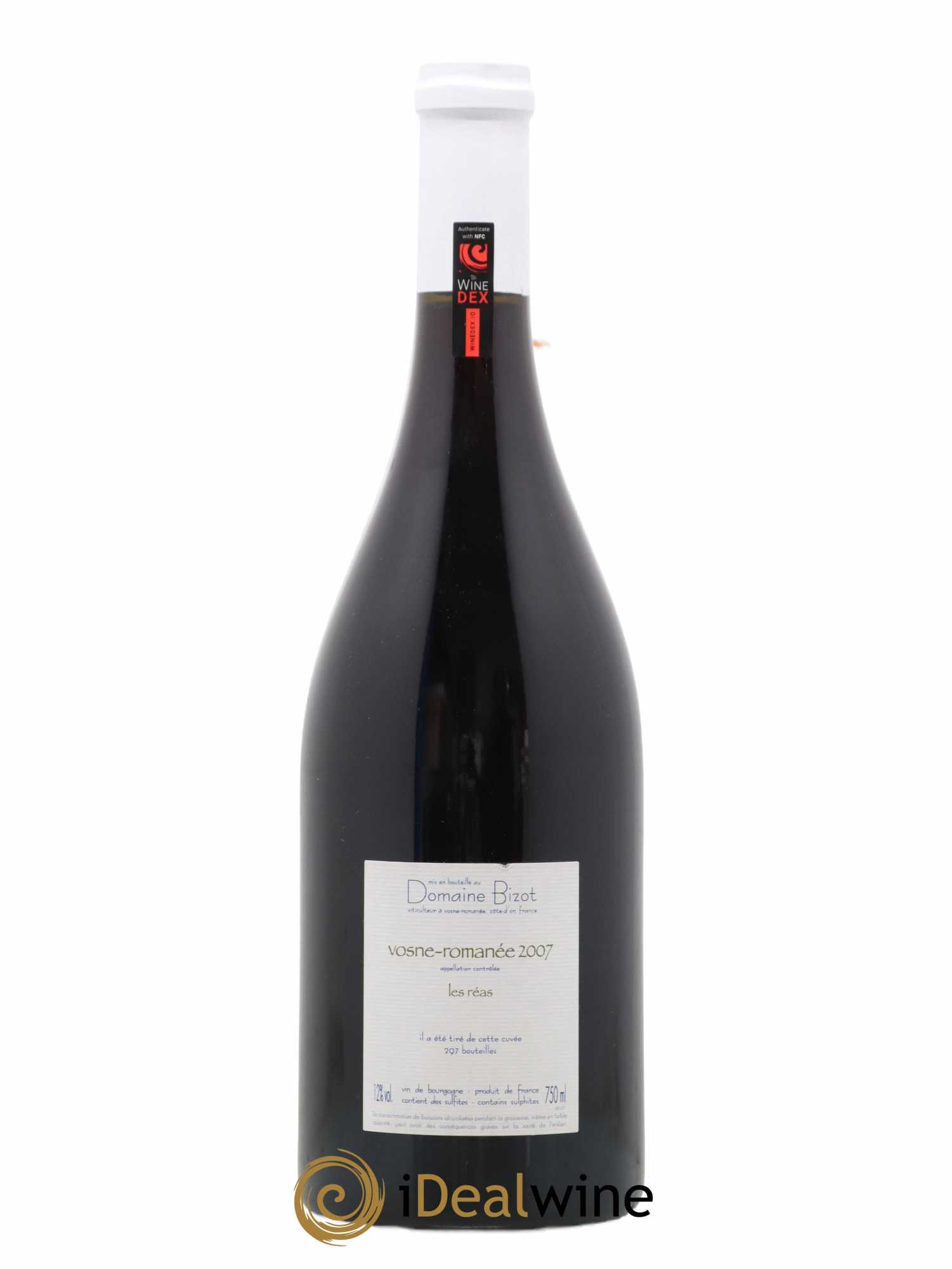 Vosne-Romanée Les Réas Bizot (Domaine) 2007 - Lot of 1 bottle - 1