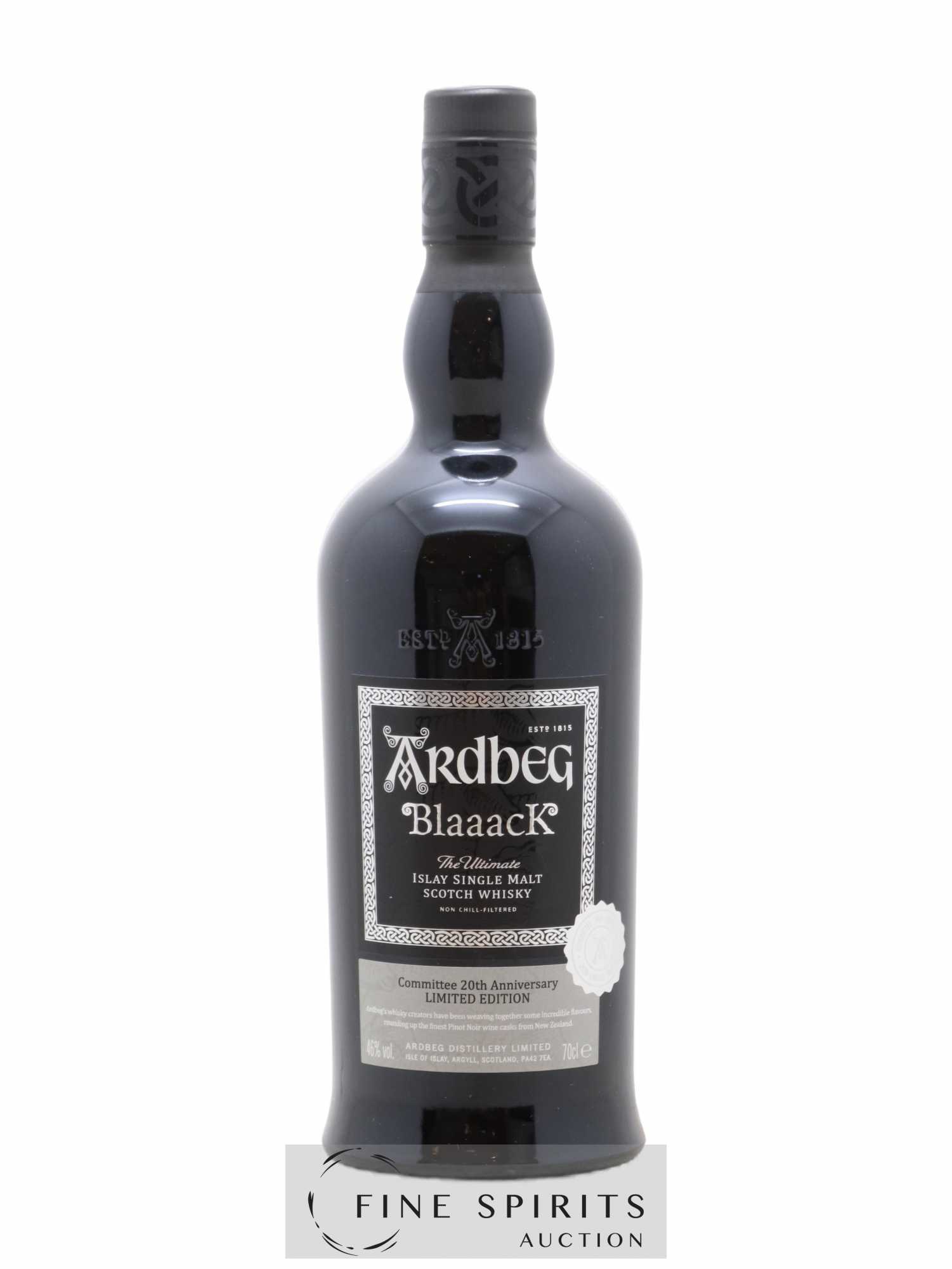 Ardbeg Of. Blaaack Committee 20th Anniversary - 2020 Limited Edition The Ultimate - Lot de 1 bouteille - 1