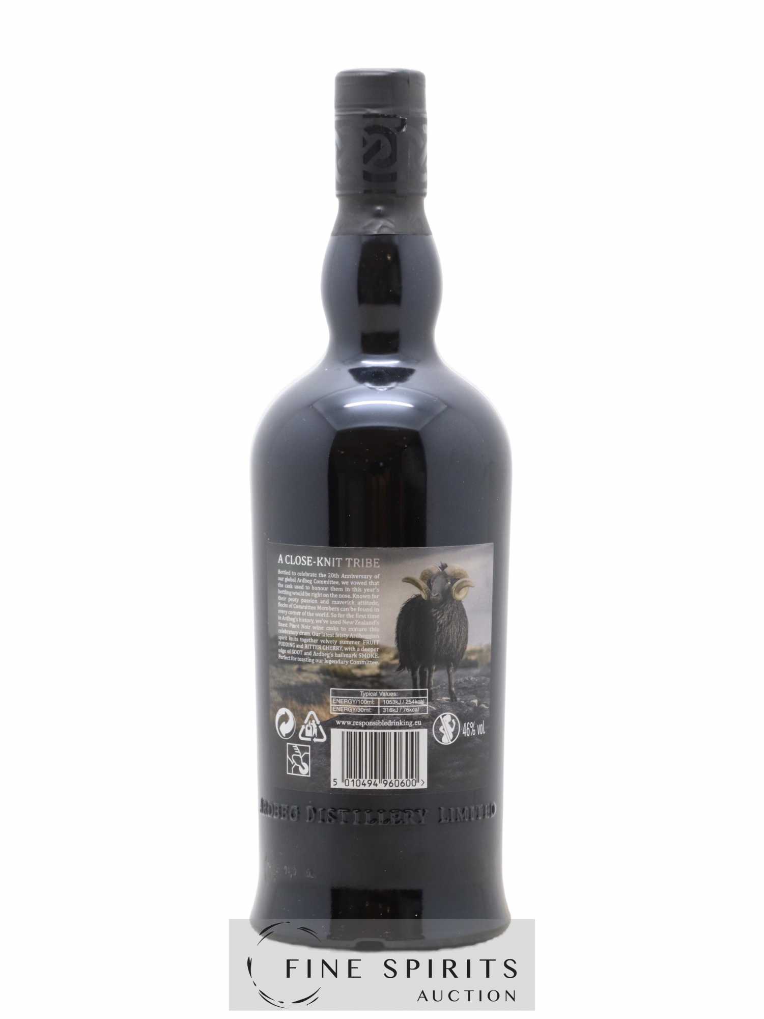 Ardbeg Of. Blaaack Committee 20th Anniversary - 2020 Limited Edition The Ultimate - Lot de 1 bouteille - 2