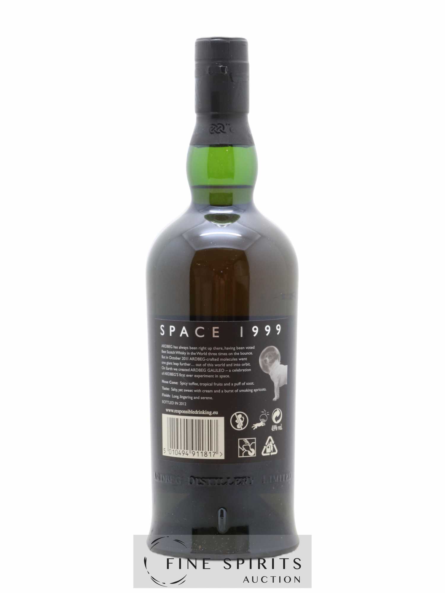 Ardbeg 1999 Of. Galileo - Space bottled in 2012 The Ultimate - Lot de 1 bouteille - 2