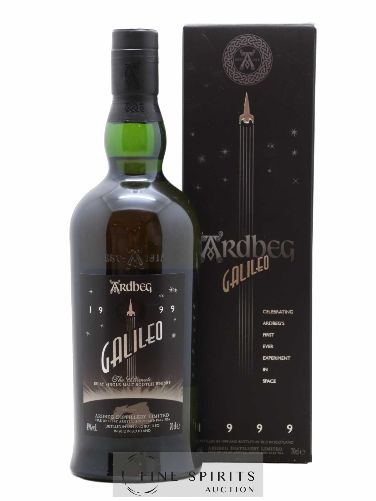 Ardbeg 1999 Of. Galileo - Space bottled in 2012 The Ultimate - Lot de 1 bouteille - 0