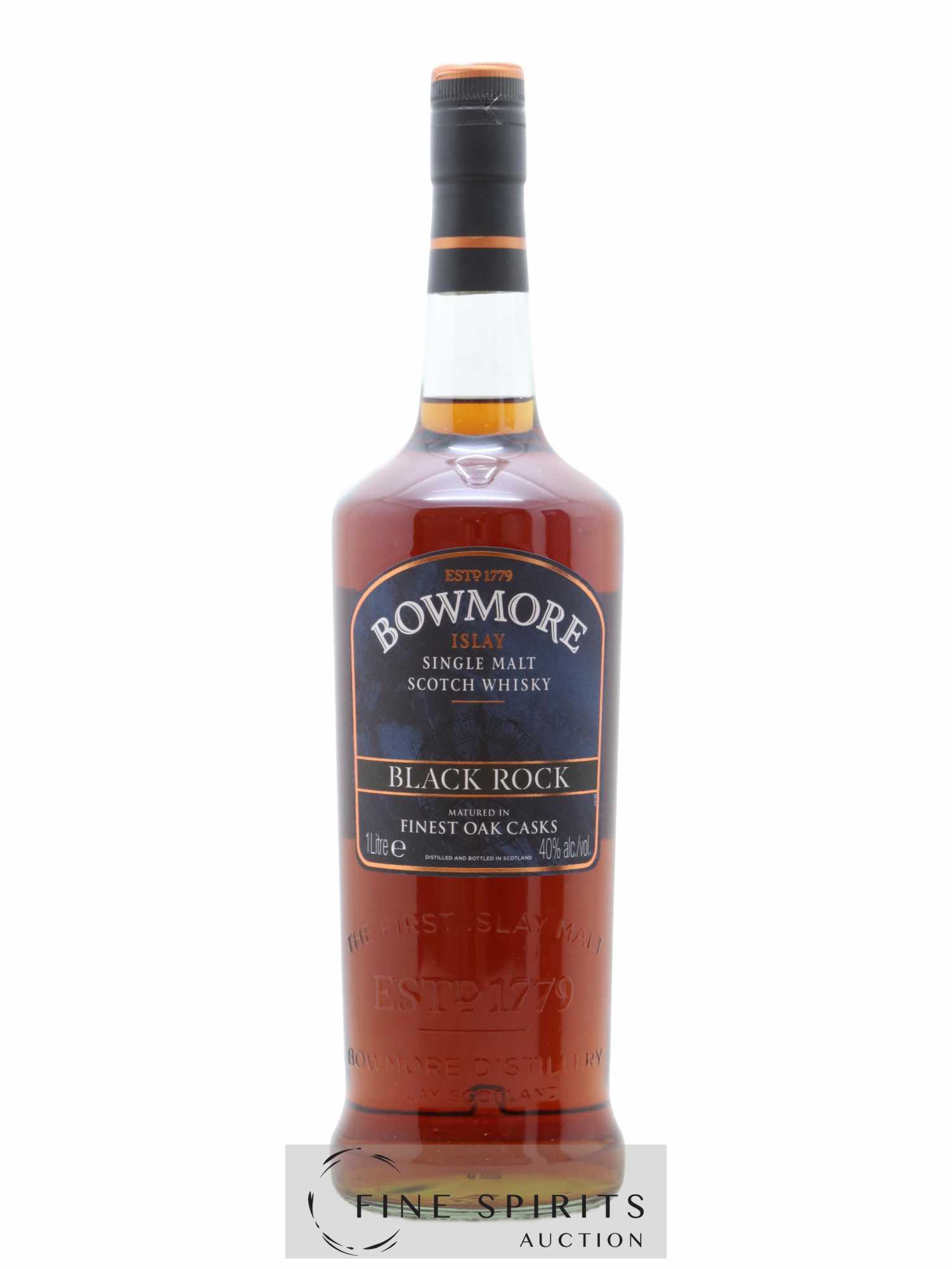 Bowmore Of. Black Rock - Lot de 1 bouteille - 1