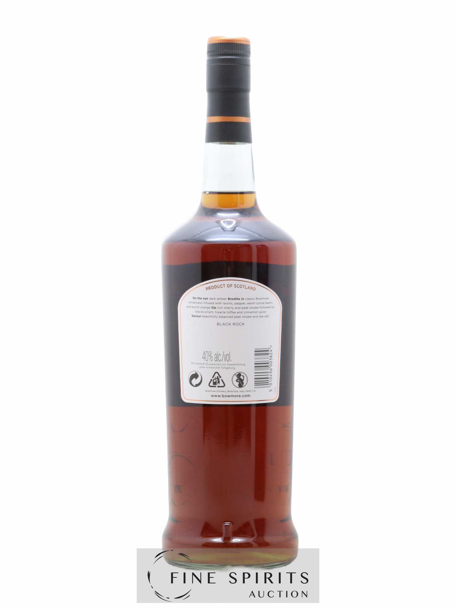 Bowmore Of. Black Rock - Lot de 1 bouteille - 2