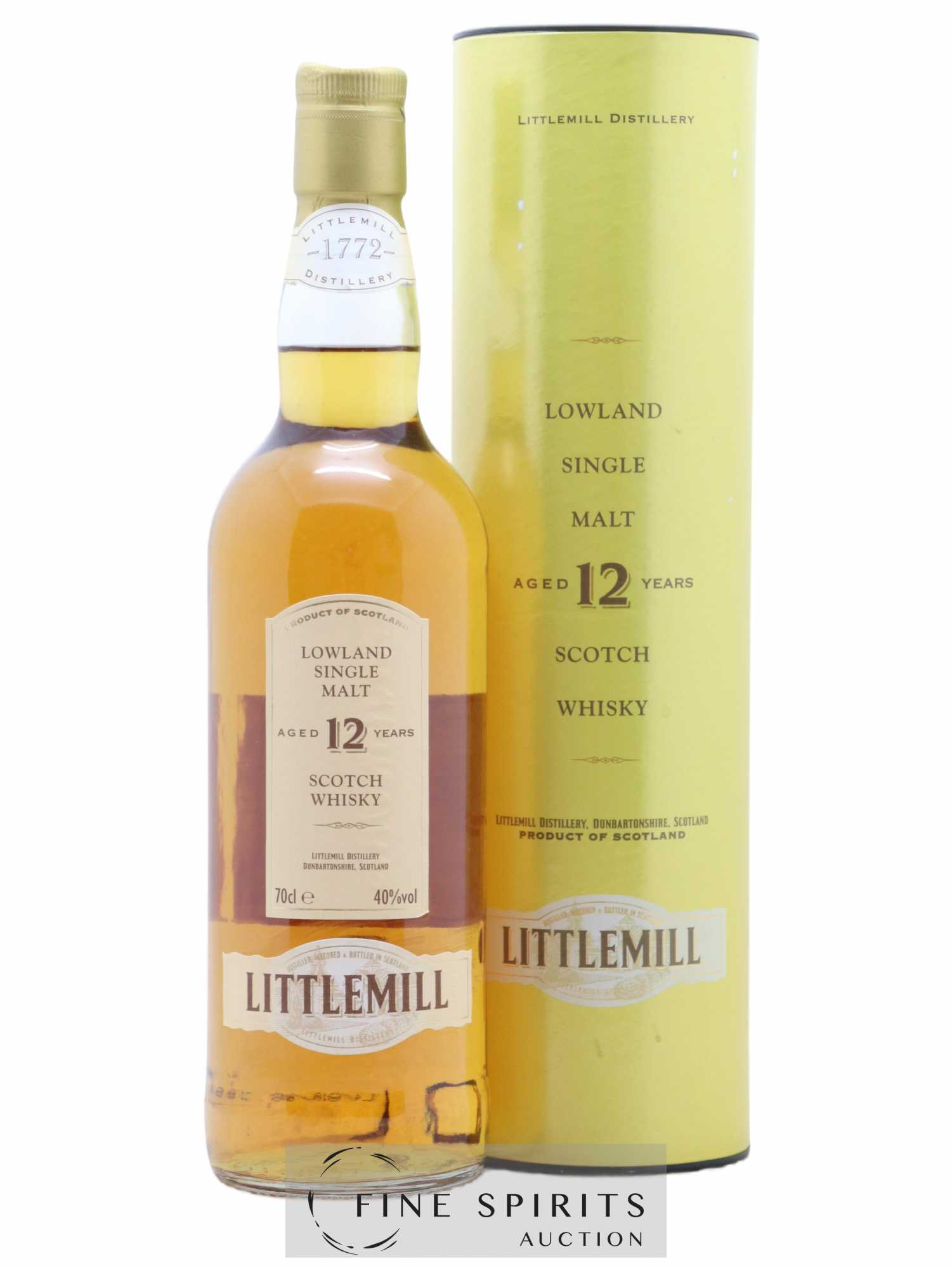 Littlemill 12 years Of. - Posten von 1 Flasche - 0