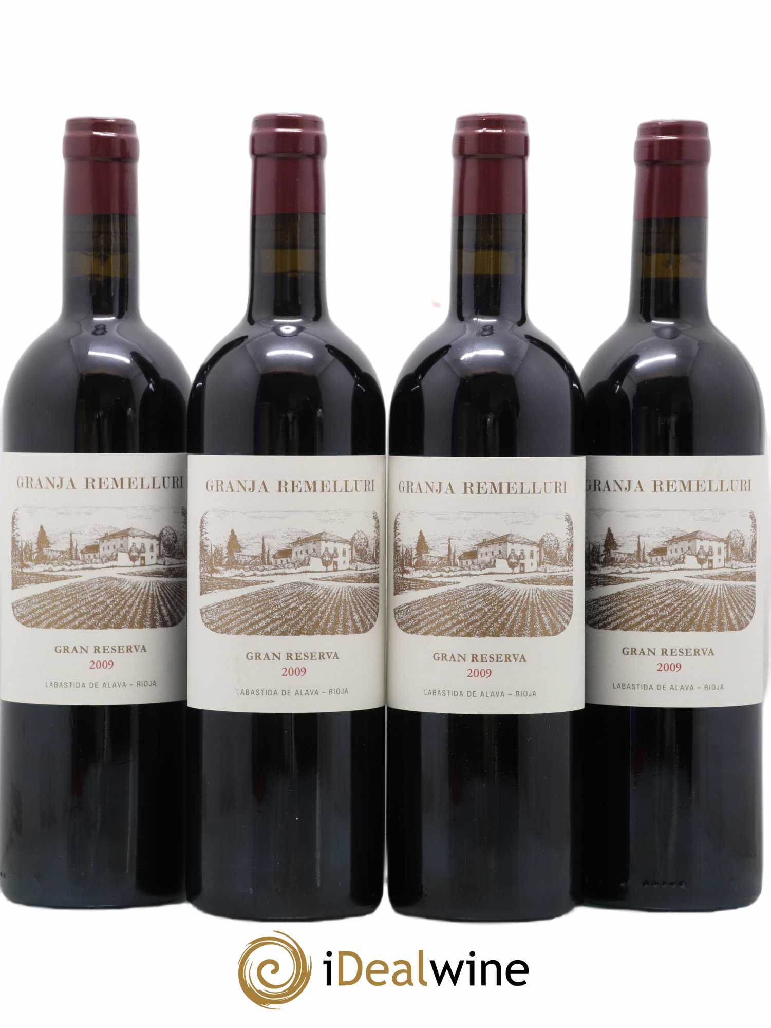 Rioja DOCA Remelluri Gran Reserva Granja Nuestra Senora de Remelluri 2009 - Lotto di 4 bottiglie - 0
