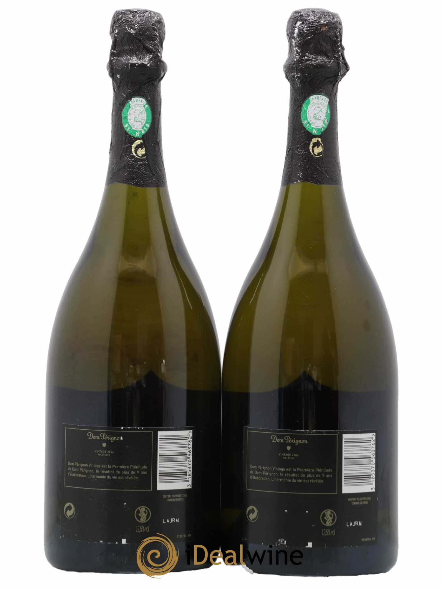 Brut Dom Pérignon 2006 - Lot de 2 bouteilles - 1
