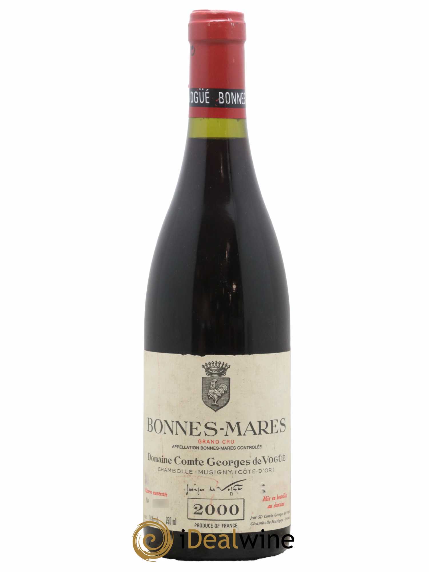 Bonnes-Mares Grand Cru Comte Georges de Vogüé 2000 - Lot of 1 bottle - 0