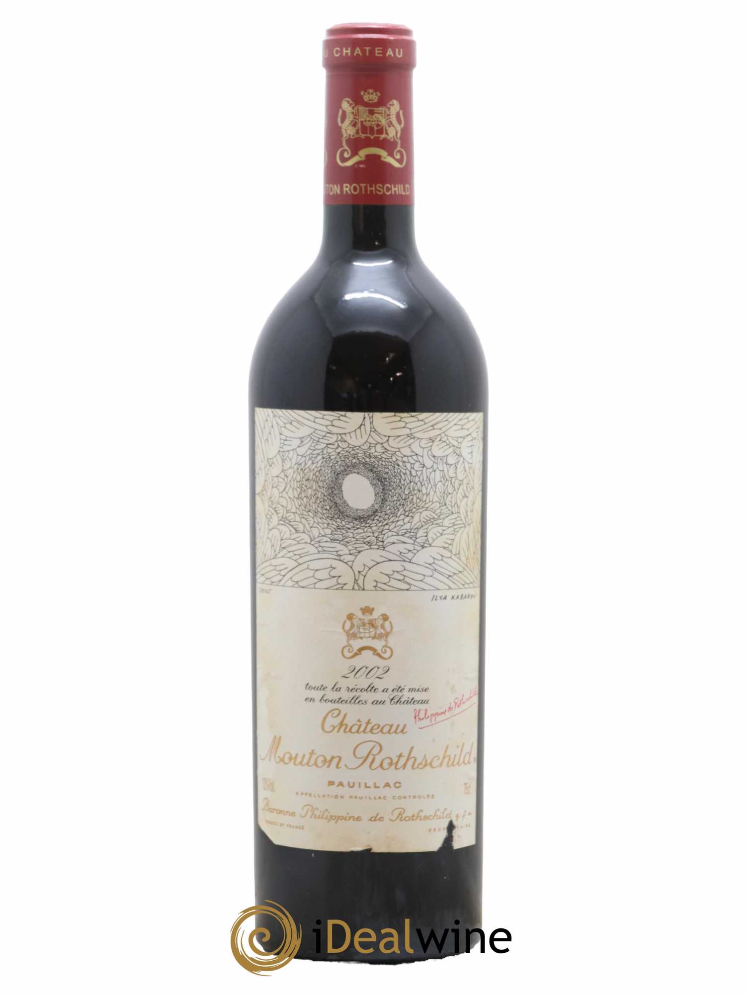 Château Mouton Rothschild 1er Grand Cru Classé 2002 - Lot of 1 bottle - 0