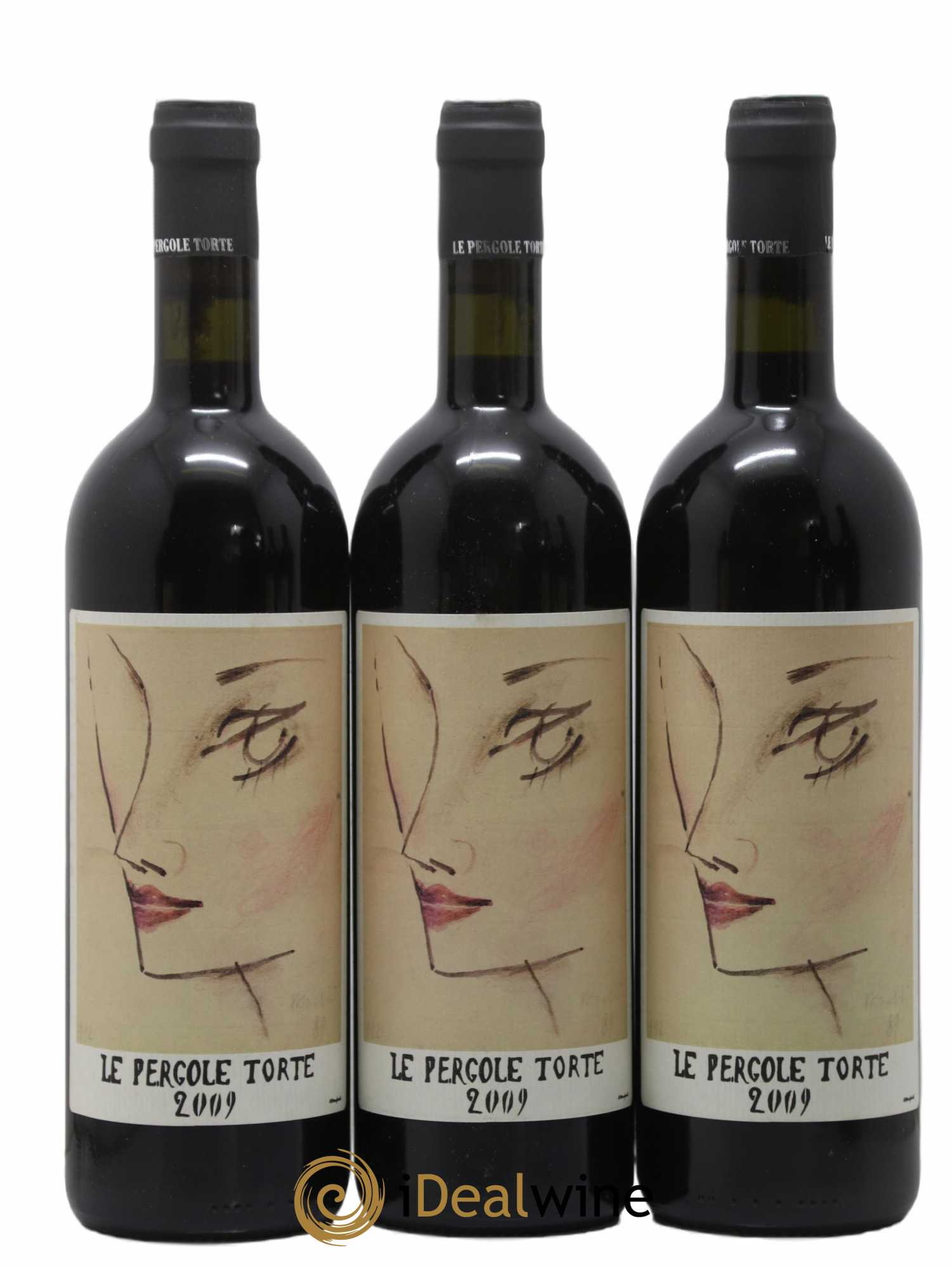 Toscana IGT Montevertine Le Pergole Torte Famille Manetti 2009 - Lot de 6 bouteilles - 1