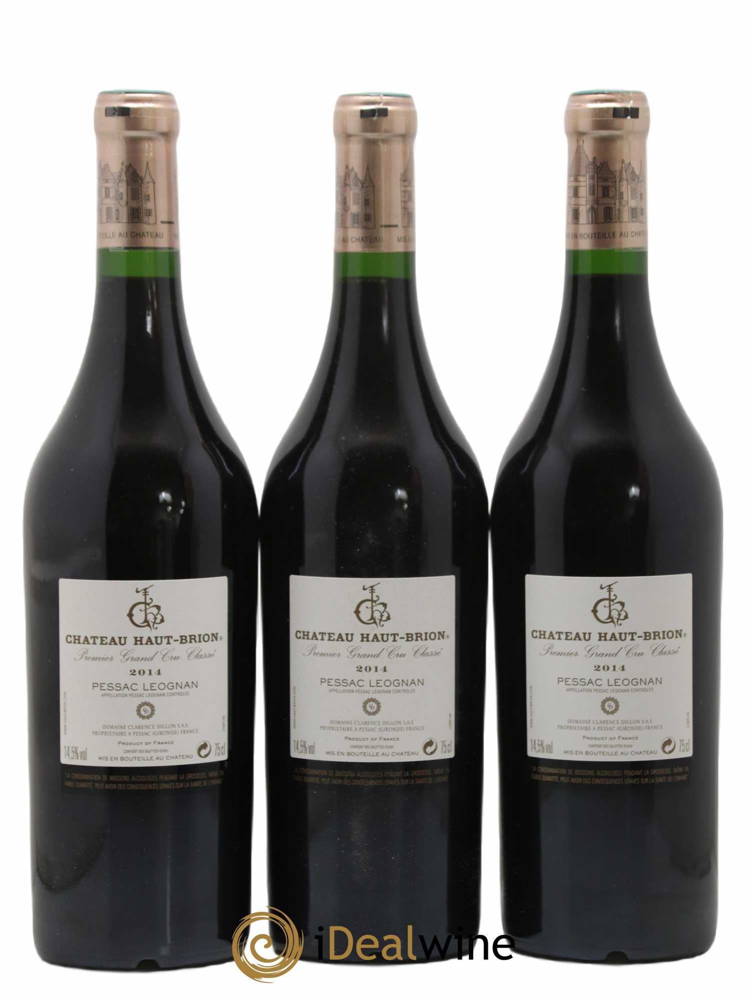 Château Haut Brion 1er Grand Cru Classé 2014 - Lot de 6 bouteilles - 4