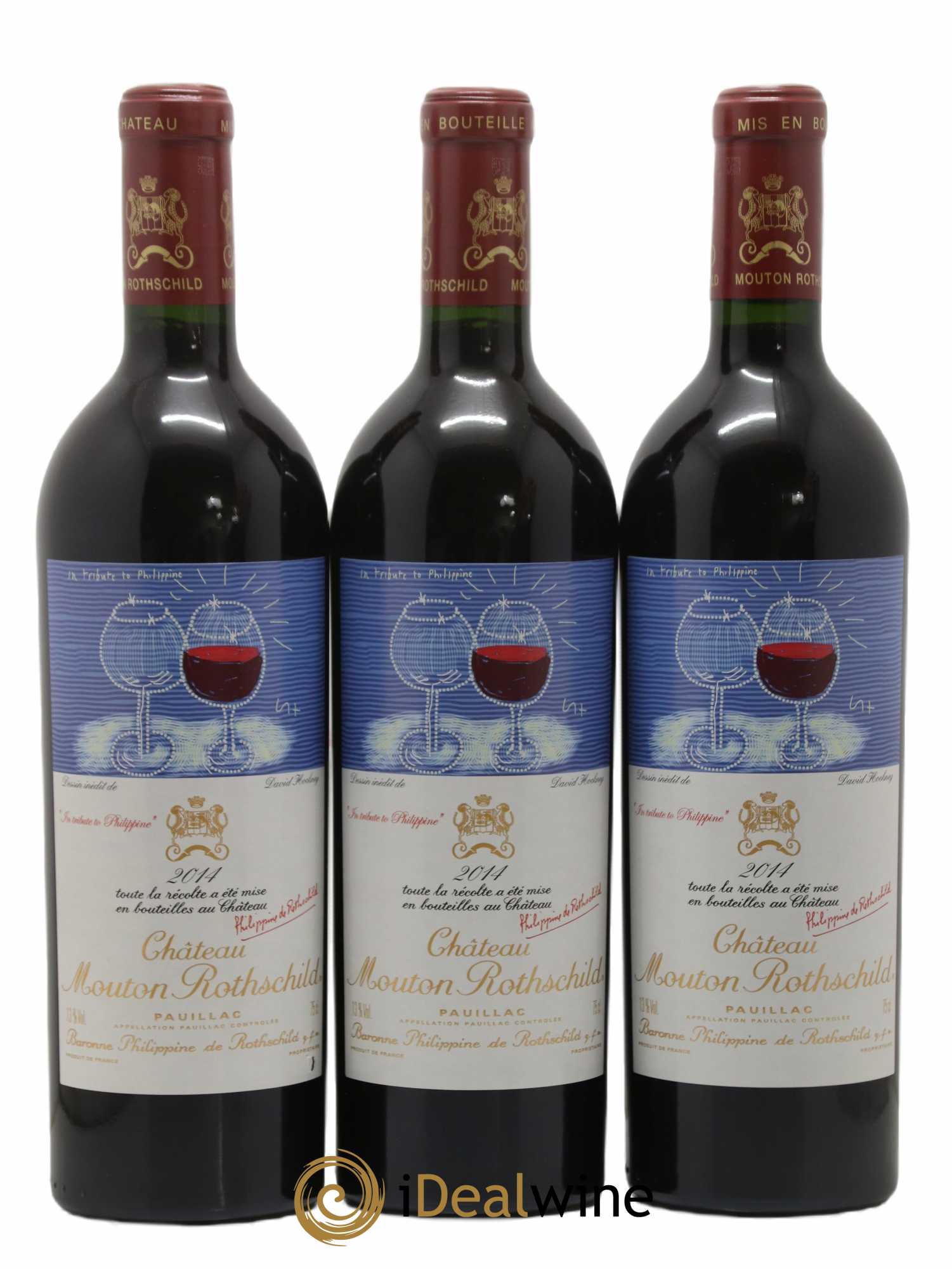 Château Mouton Rothschild 1er Grand Cru Classé 2014 - Lot de 6 bouteilles - 3