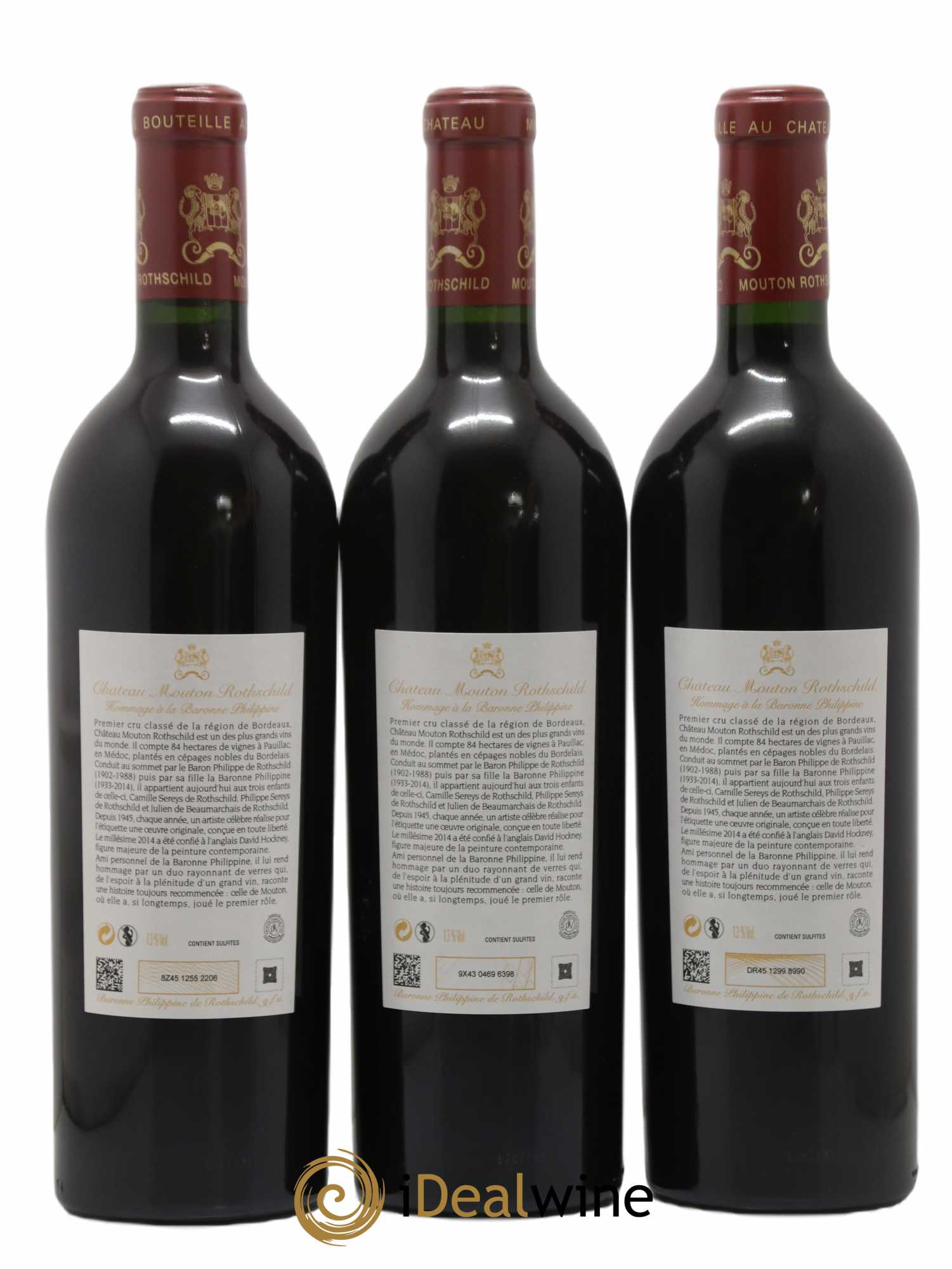 Château Mouton Rothschild 1er Grand Cru Classé 2014 - Lot de 6 bouteilles - 4