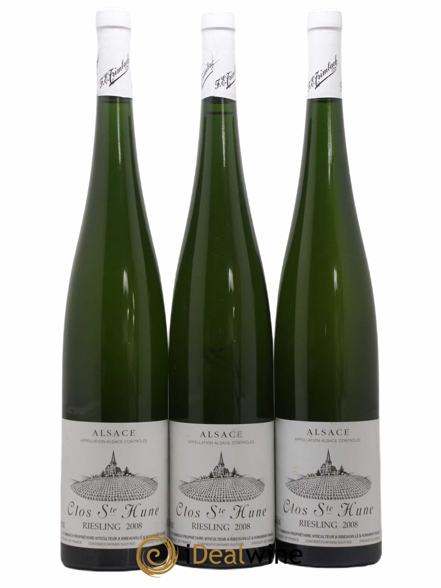 Alsace Riesling Clos Sainte-Hune Trimbach (Domaine) 2008 - Lot de 3 magnums - 0