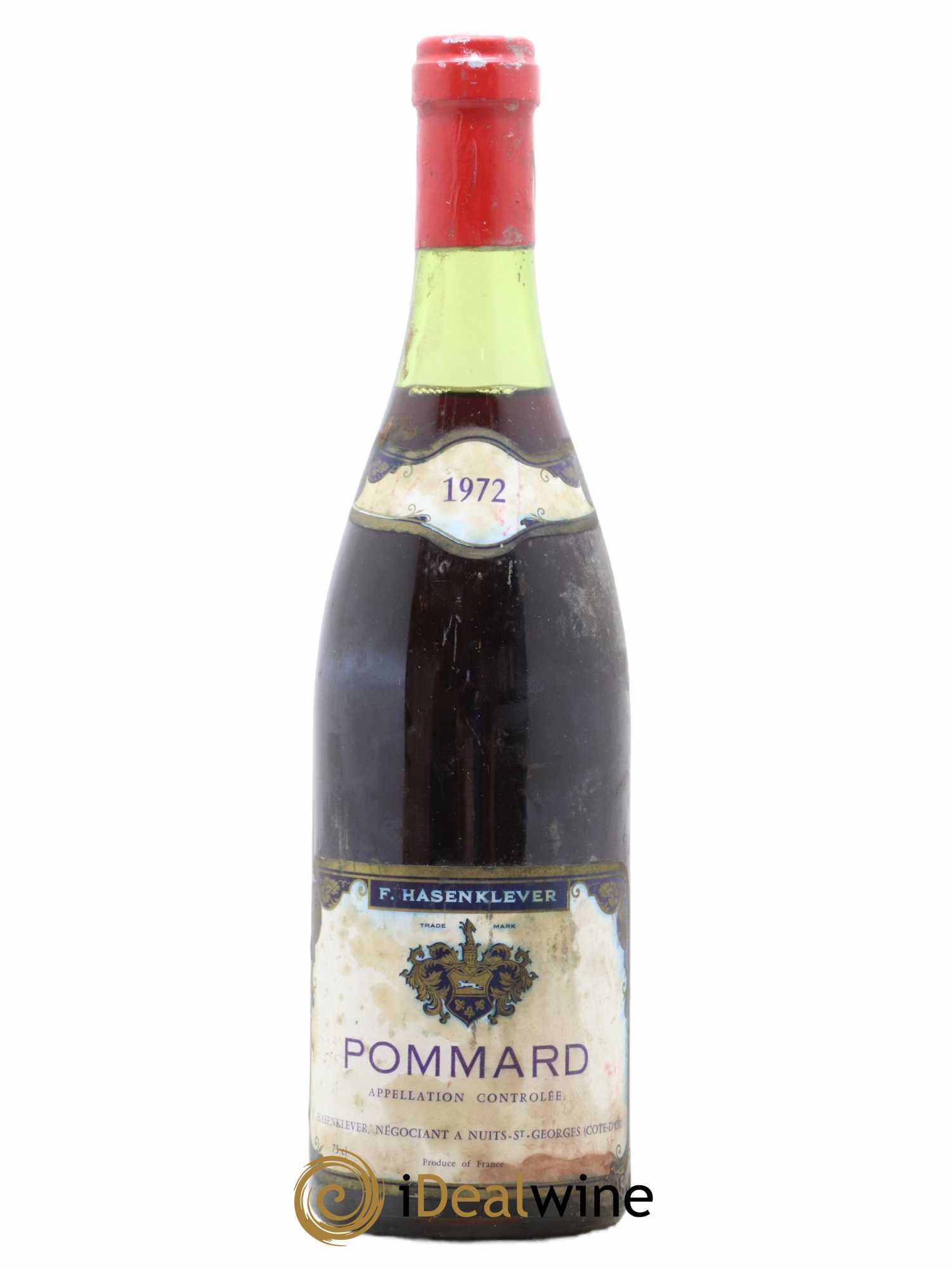 Pommard Domaine Hasenklever 1972 - Posten von 1 Flasche - 0