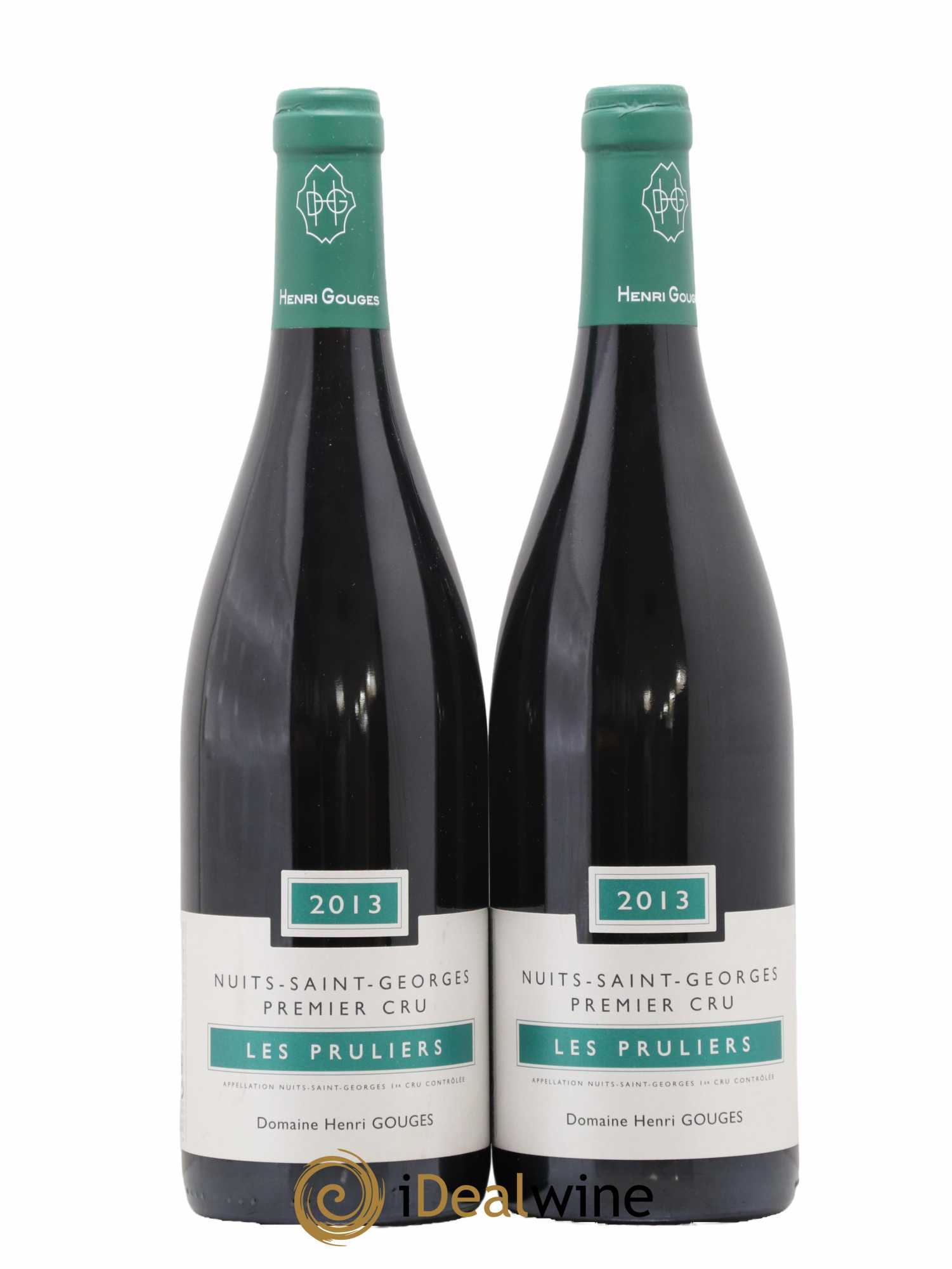 Nuits-Saint-Georges 1er Cru Les Pruliers Henri Gouges 2013 - Posten von 2 Flaschen - 0