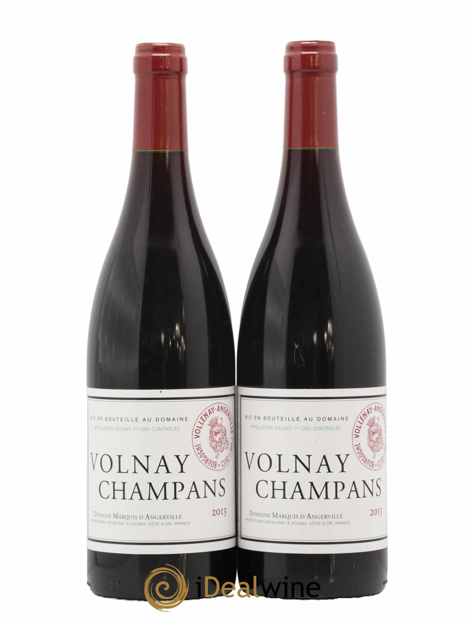 Volnay 1er Cru Champans Marquis d'Angerville (Domaine) 2013 - Lot de 2 bouteilles - 0