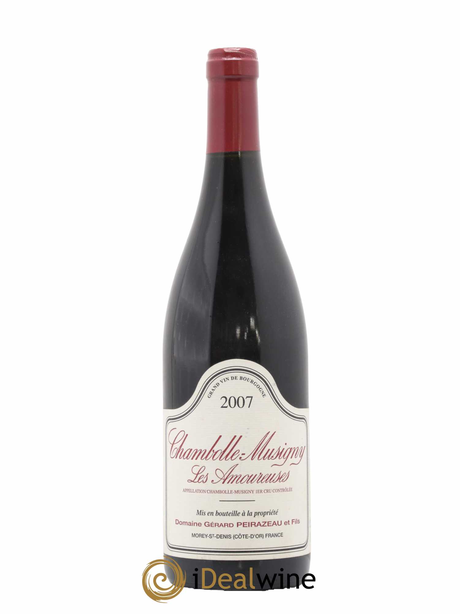Chambolle-Musigny 1er Cru Les Amoureuses Peirazeau (Domaine) 2007 - Lot de 1 bouteille - 0