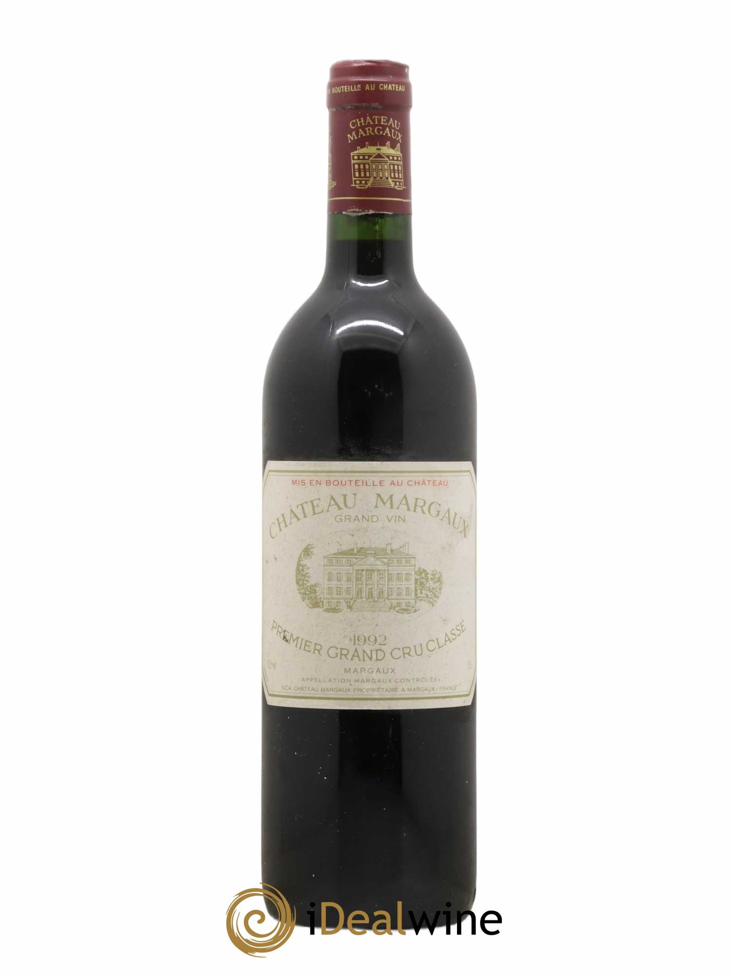 Château Margaux 1er Grand Cru Classé 1992 - Lot de 1 bouteille - 0
