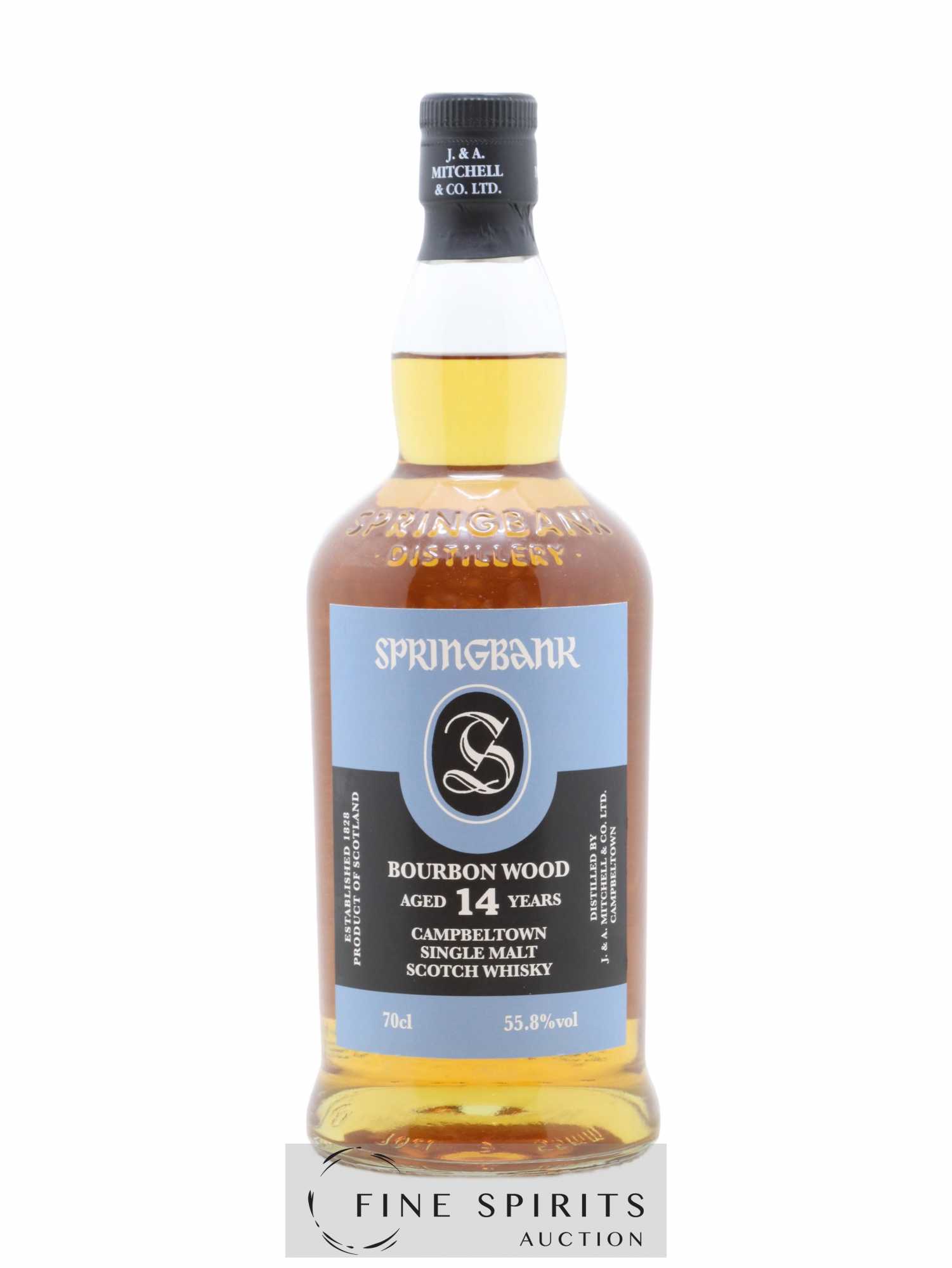 Springbank 14 years 2002 Of. Bourbon Wood One of 9000 - bottled 2017 - Lot de 1 bouteille - 1