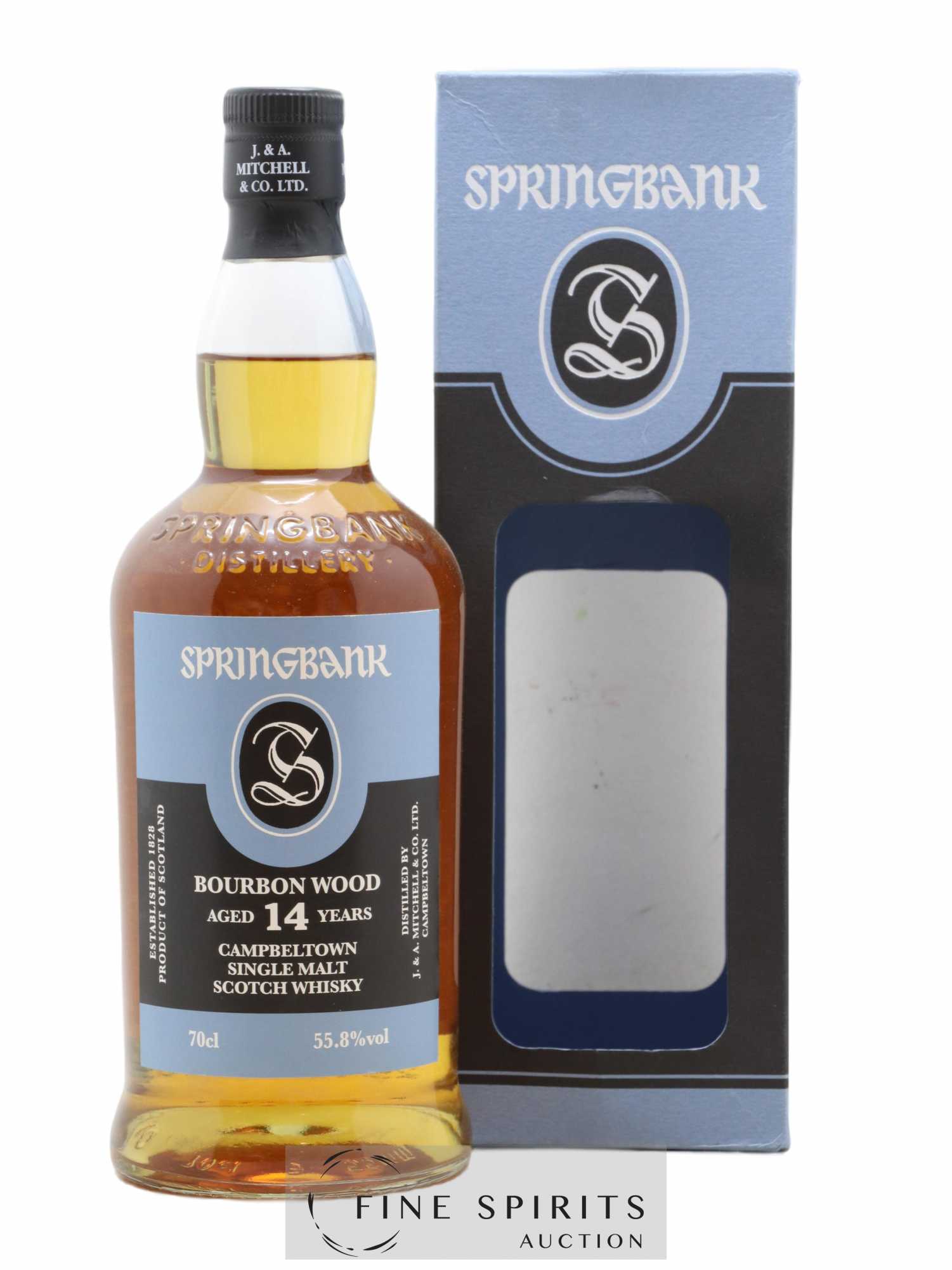 Springbank 14 years 2002 Of. Bourbon Wood One of 9000 - bottled 2017 - Lot de 1 bouteille - 0