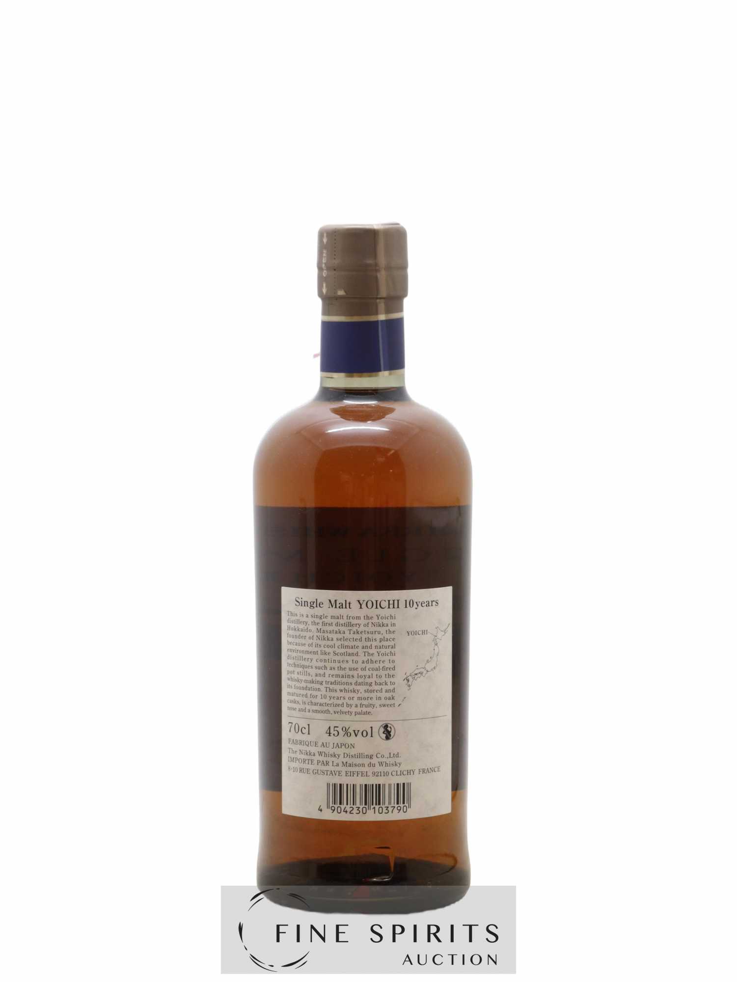 Yoichi 10 years Of. Nikka Whisky - Posten von 1 Flasche - 1