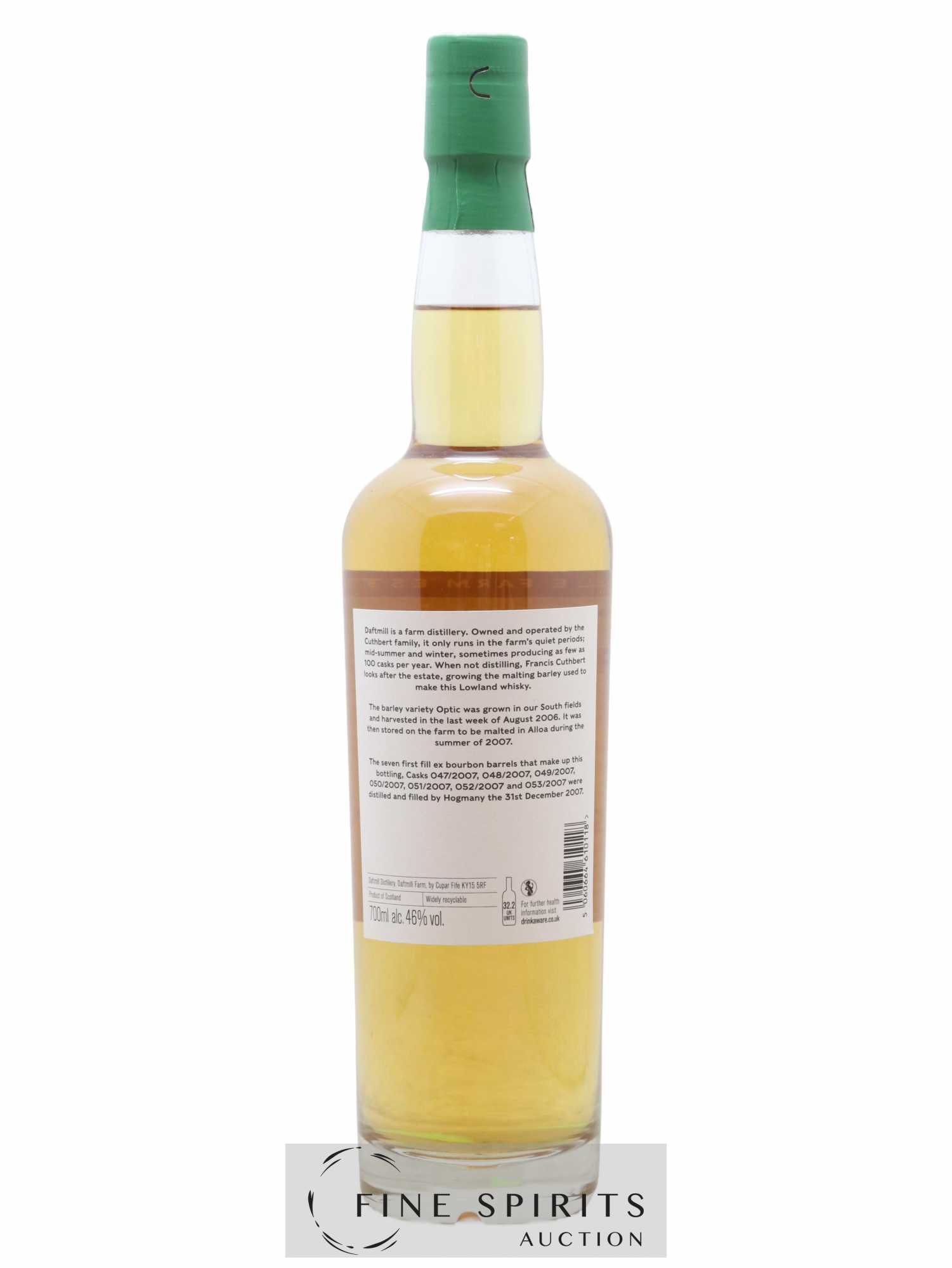 Daftmill 2007 Of. Single Farm Estate Winter Batch Release - One of 1690 - bottled 2020 Limited Edition - Posten von 1 Flasche - 1