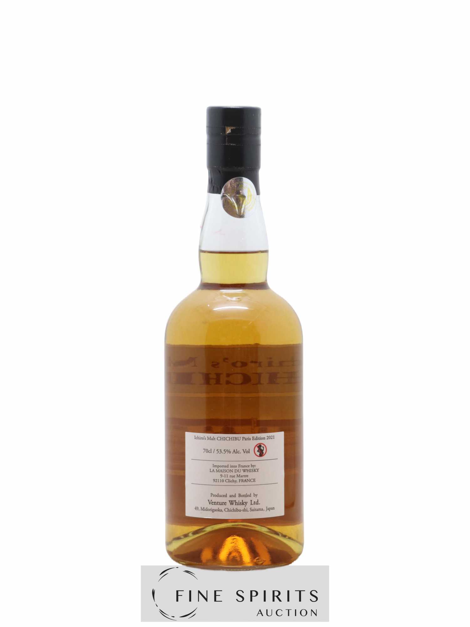 Chichibu Of. Paris Edition 2021 Release - One of 1847 Ichiro's Malt - Lot de 1 bouteille - 2