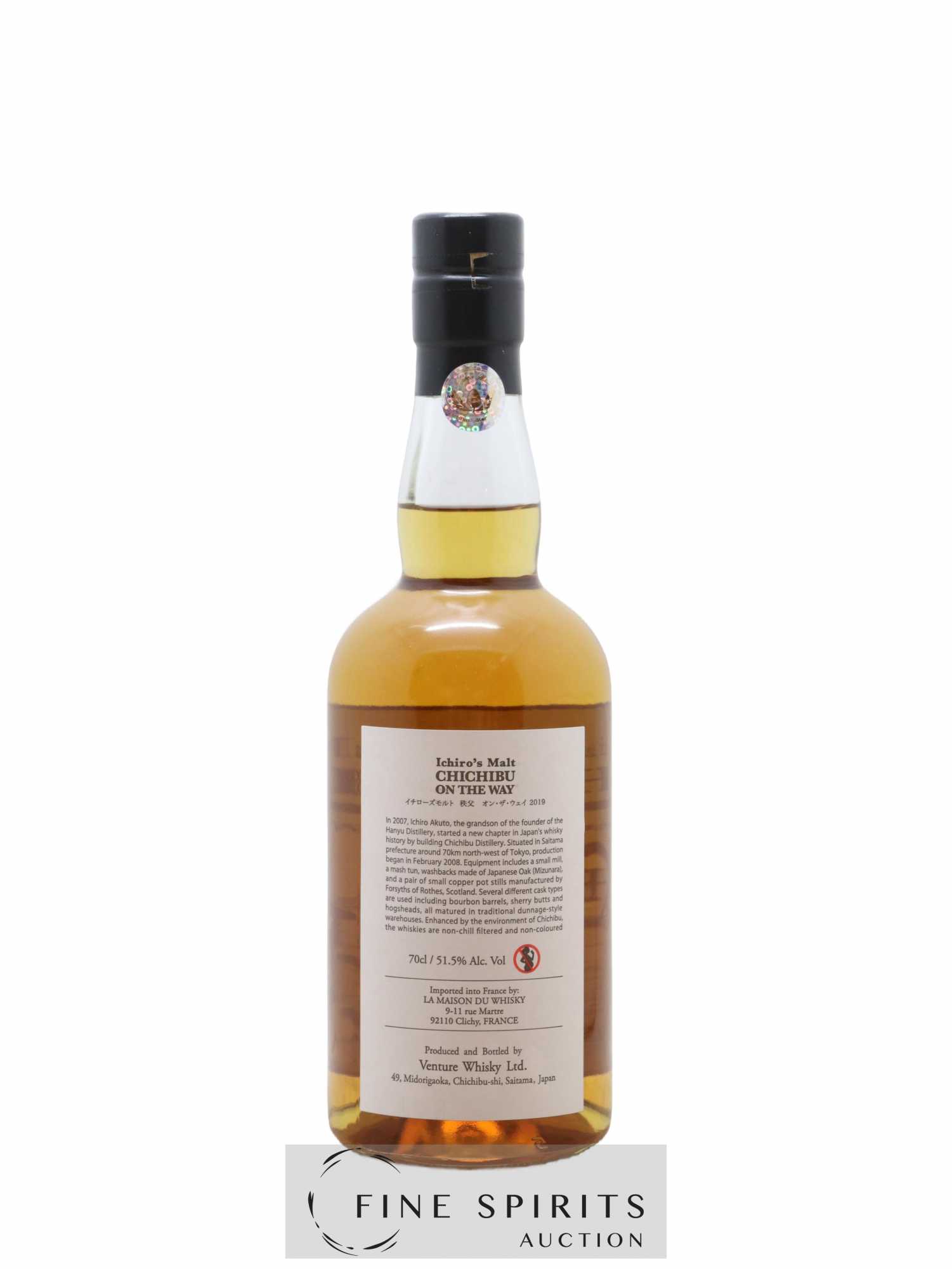 Chichibu Of. On The Way One of 11000 - bottled 2019 LMDW Ichiro's Malt - Lot de 1 bouteille - 2