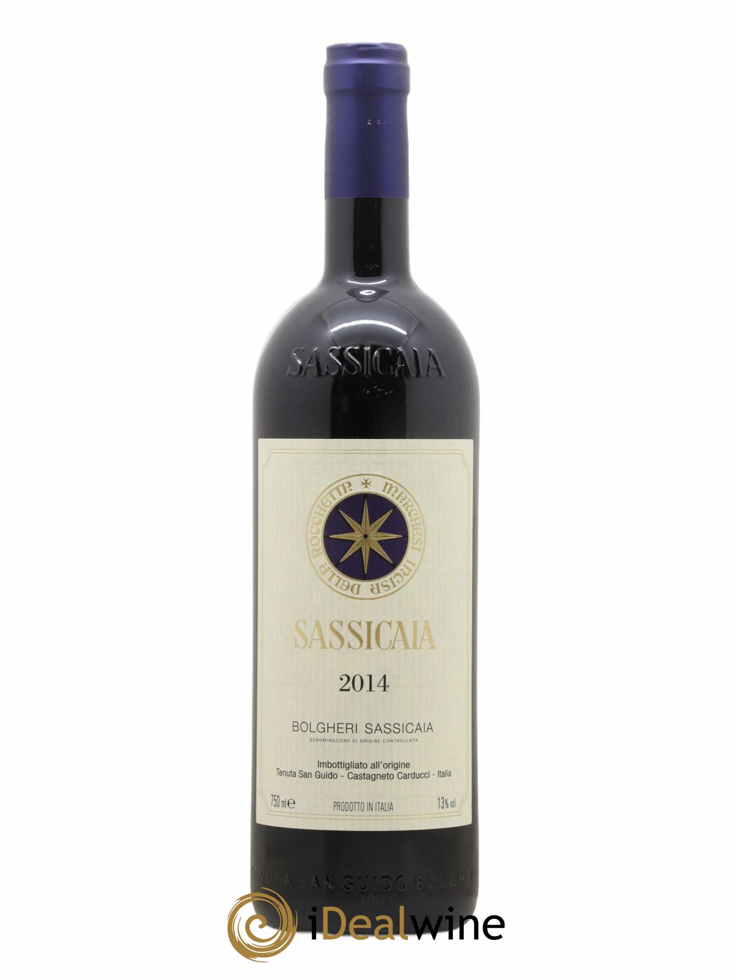 Bolgheri DOC Sassicaia Tenuta San Guido 2014 - Lot de 1 bouteille - 0