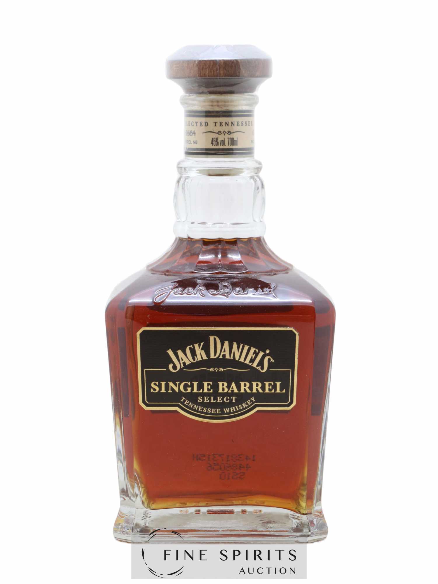 Jack Daniel's Of. Select Single Barrel n°15-2684 - Lot de 1 bouteille - 1