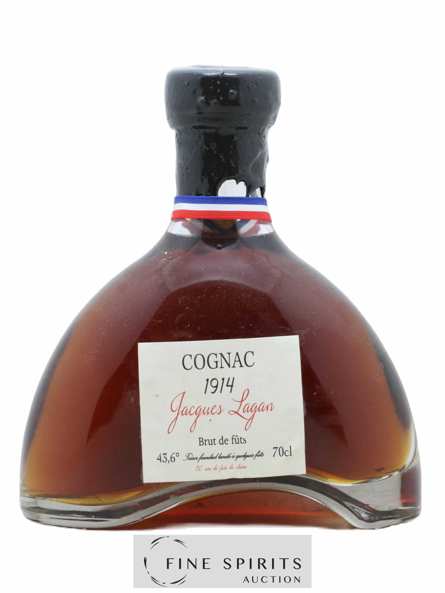Jacques Lagan 50 years 1914 Of. Brut de Fûts - Lot de 1 bouteille - 0