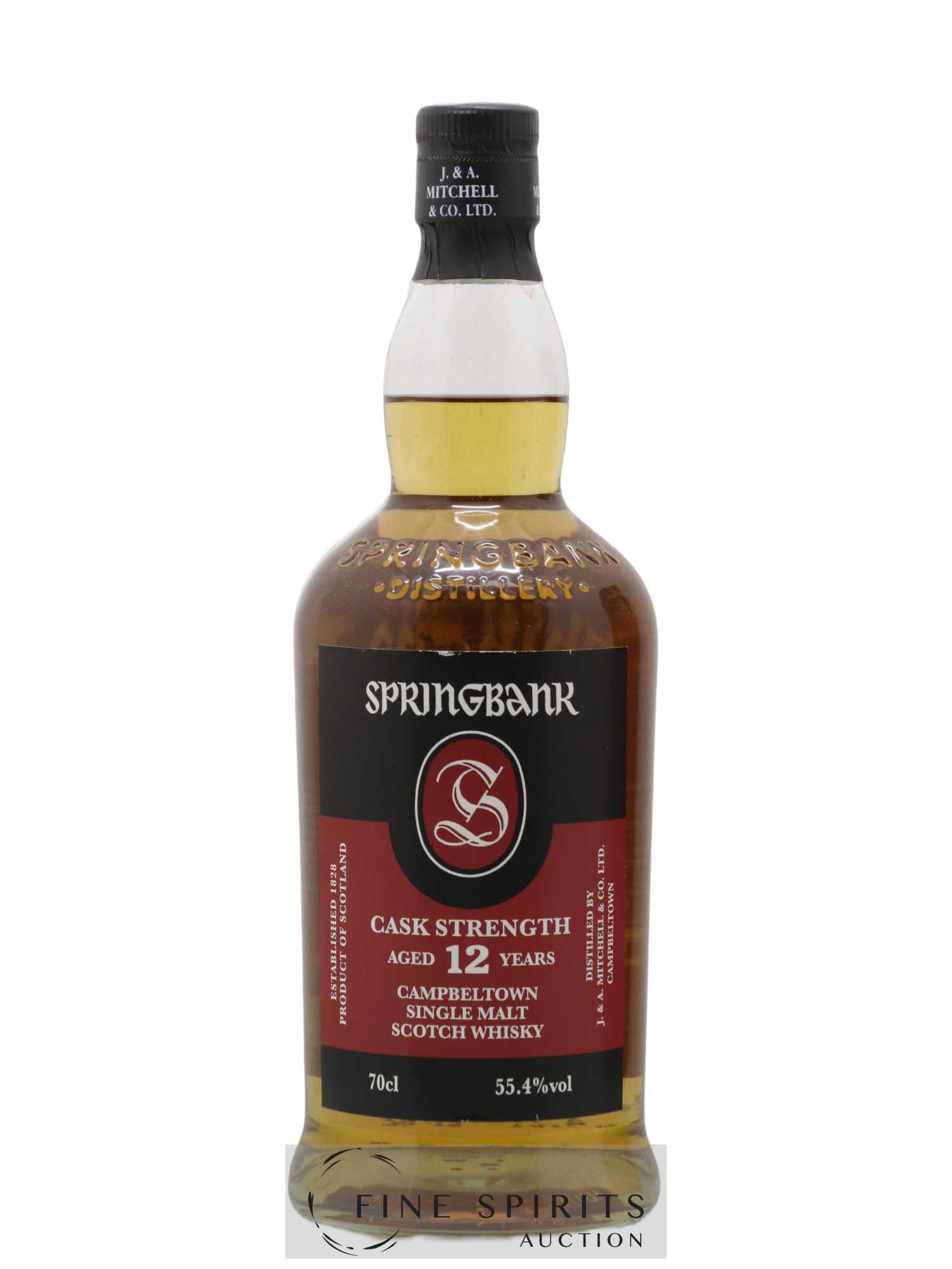 Springbank 12 years Of. Cask Strength - Lot de 1 bouteille - 1