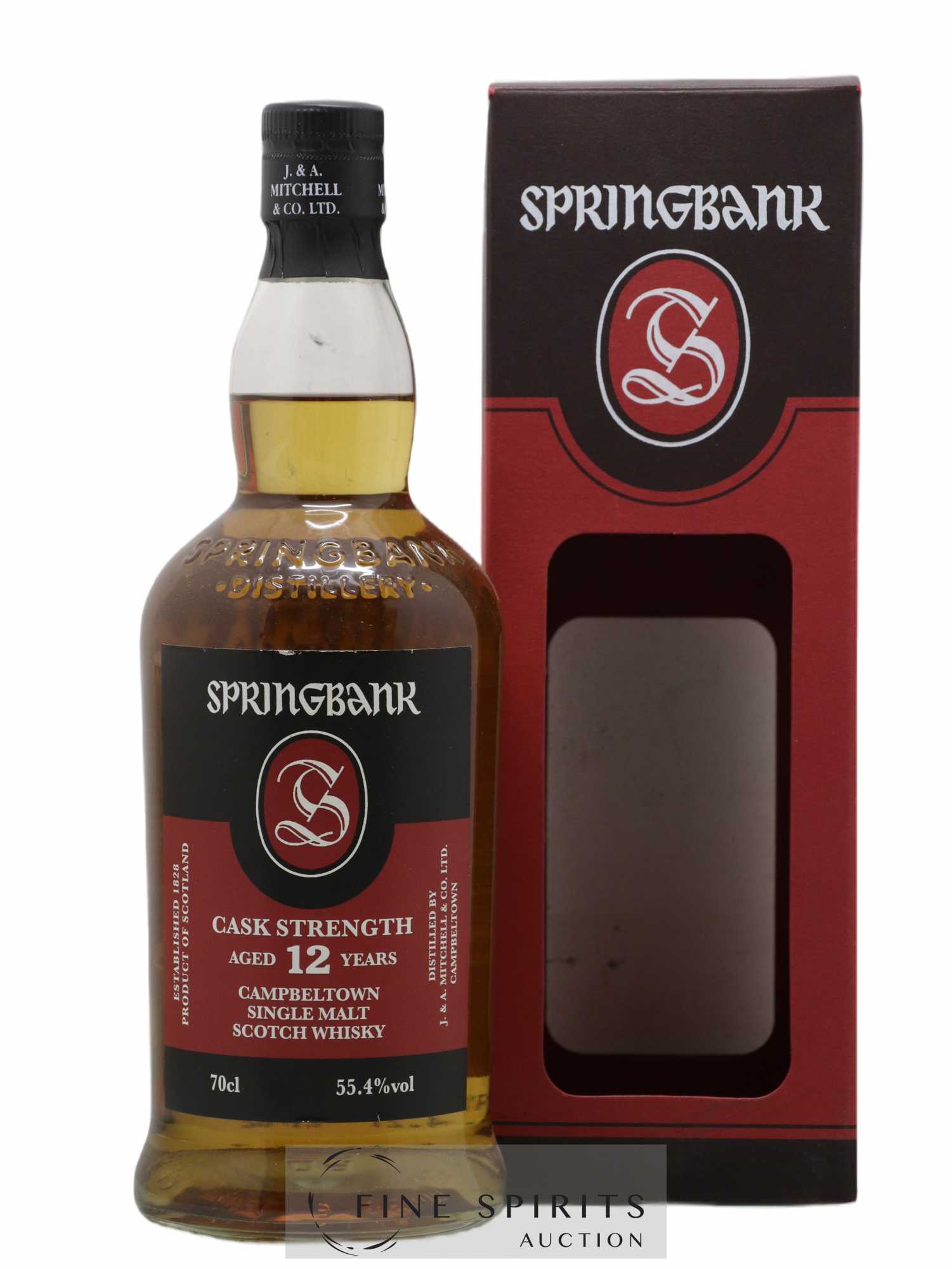 Springbank 12 years Of. Cask Strength - Lot de 1 bouteille - 0