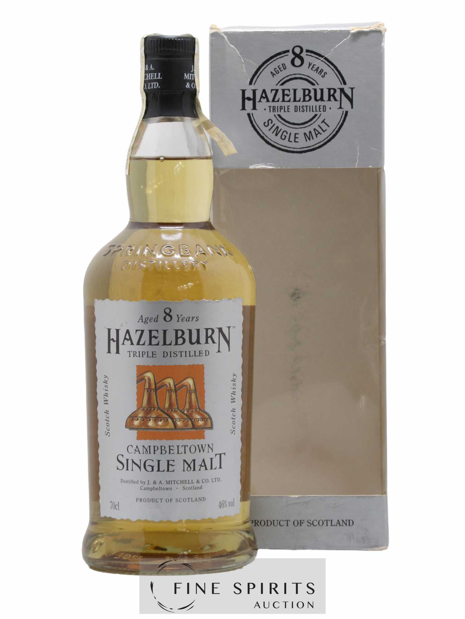 Hazelburn 8 years Of. Triple Distilled - Posten von 1 Flasche - 0