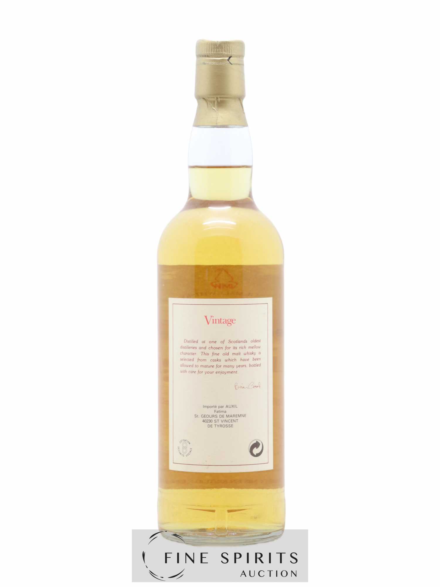 Imperial 1983 The Vintage Malt Whisky Co. Ltd. bottled 1995 - Lot de 1 bouteille - 1