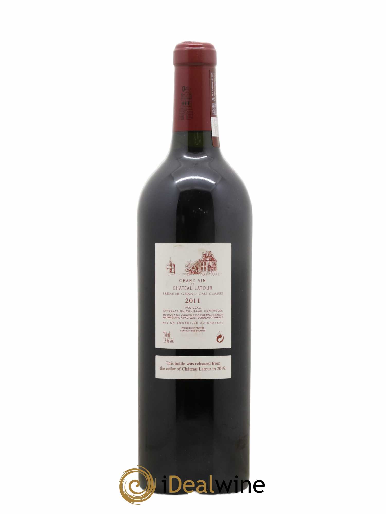 Château Latour 1er Grand Cru Classé 2011 - Lot de 1 bouteille - 1