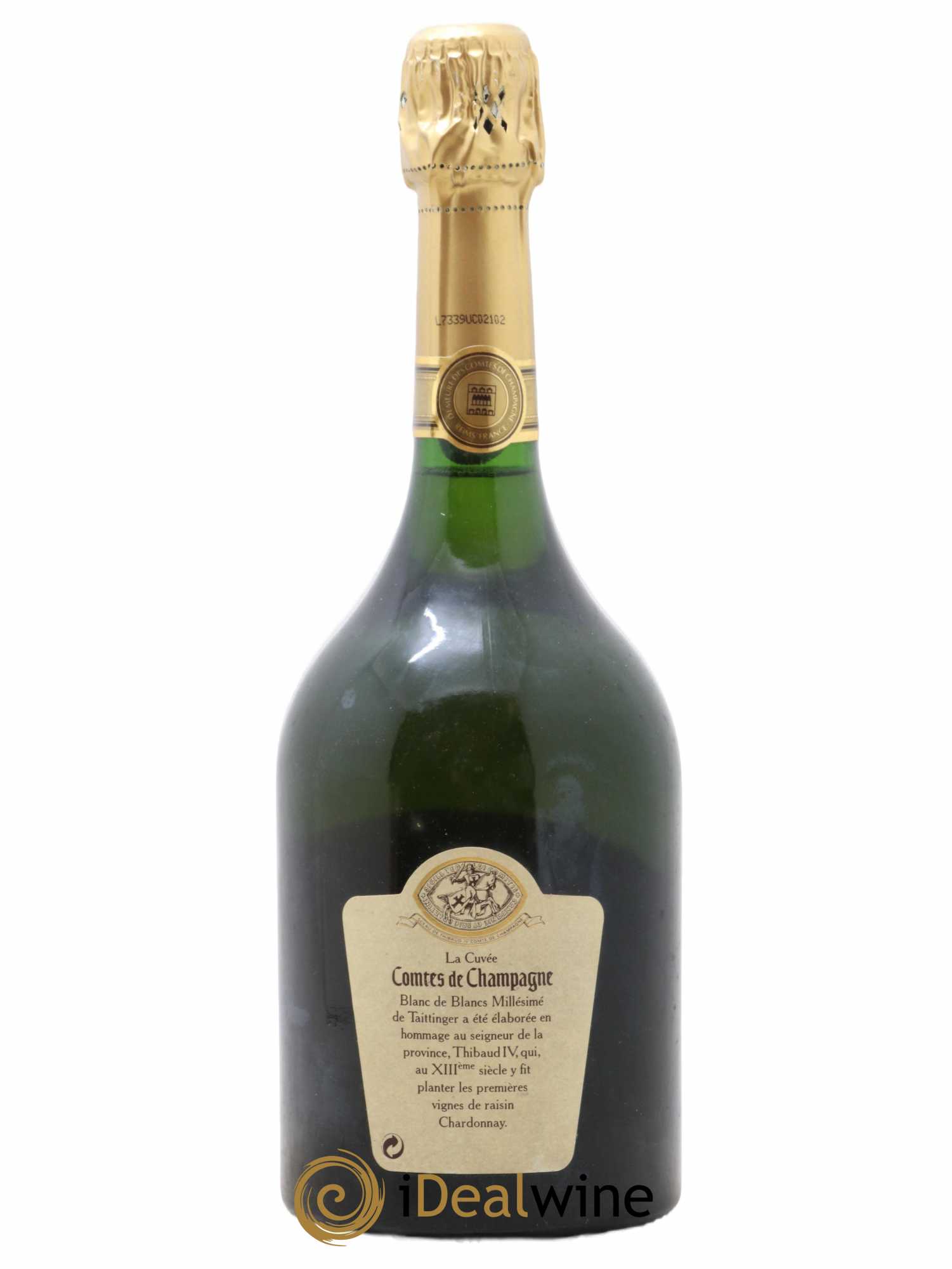 Comtes de Champagne Taittinger 1989 - Lot de 1 bouteille - 1