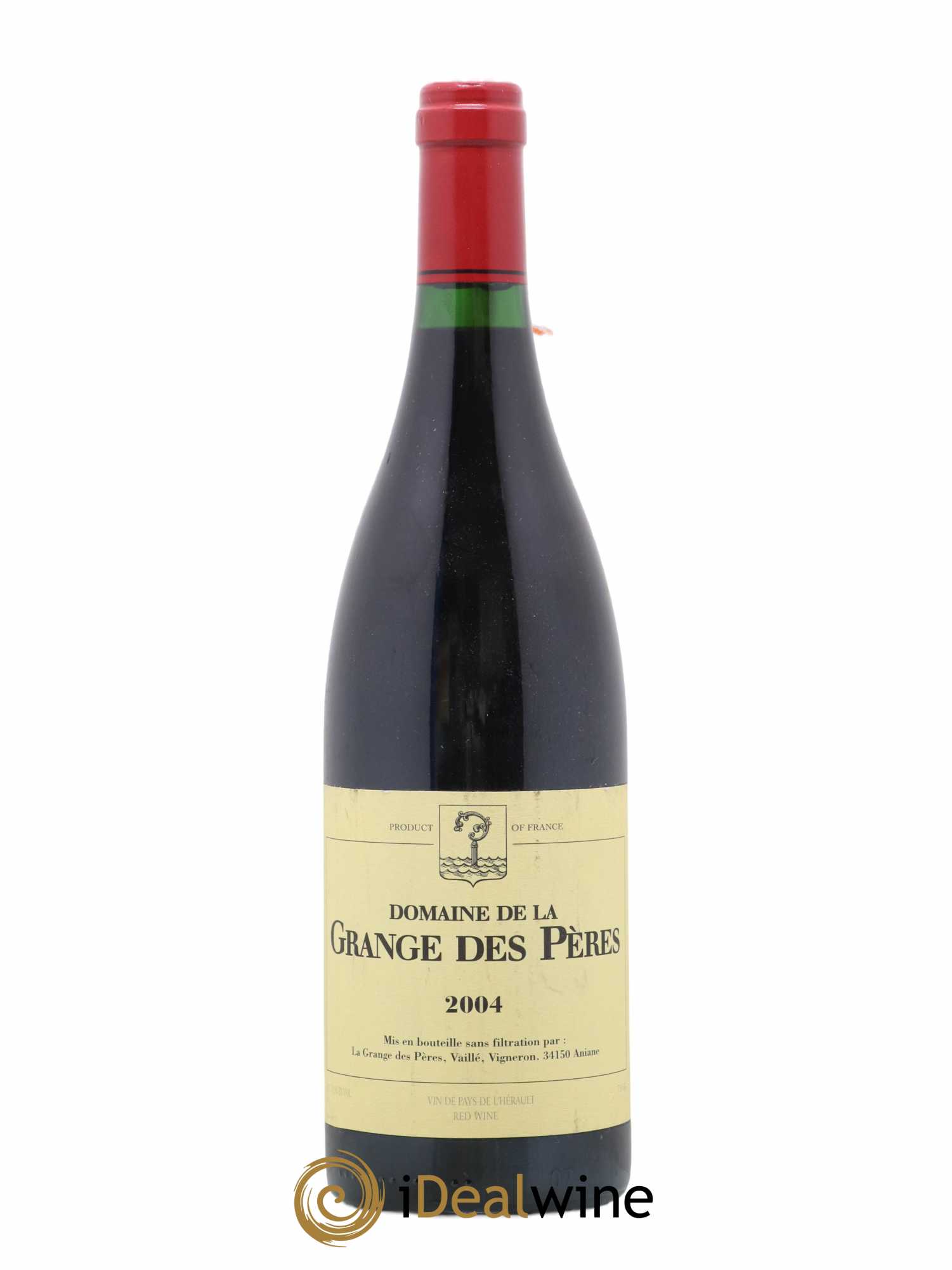 Pays d'Hérault Grange des Pères Laurent Vaillé 2004 - Lot de 1 bouteille - 0