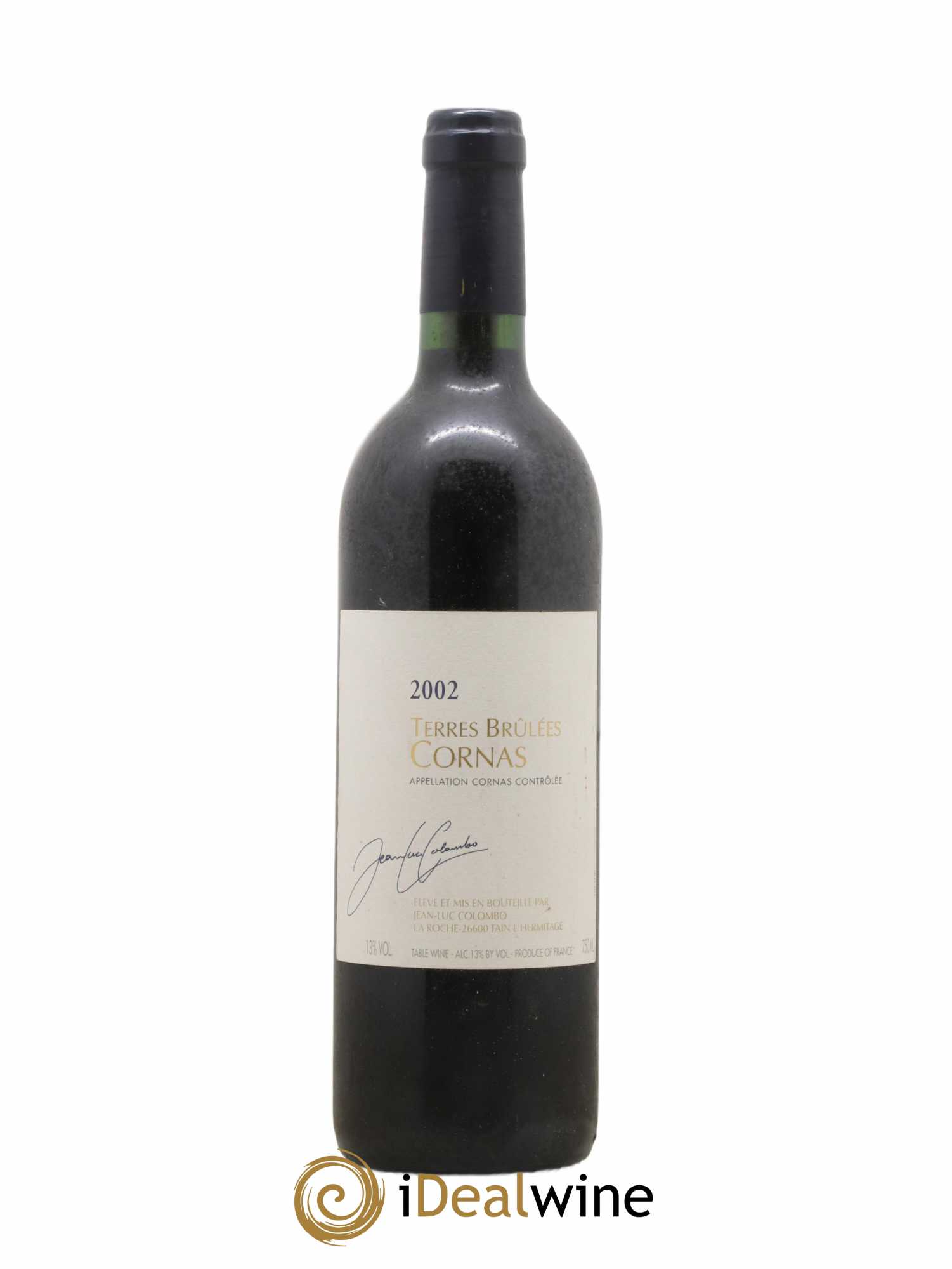 Cornas Terres Brûlées Jean-Luc Colombo 2002 - Lot de 1 bouteille - 0