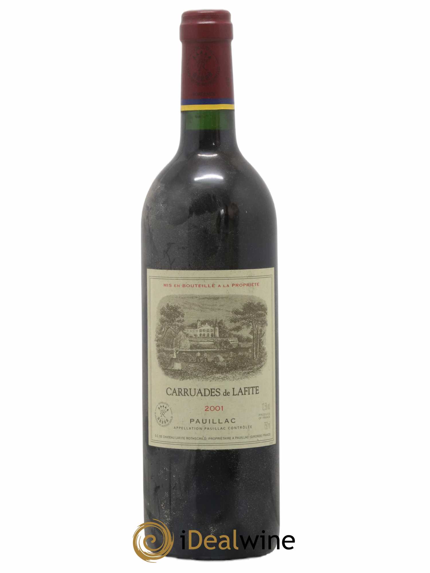 Carruades de Lafite Rothschild Second Vin 2001 - Lot de 1 bouteille - 0