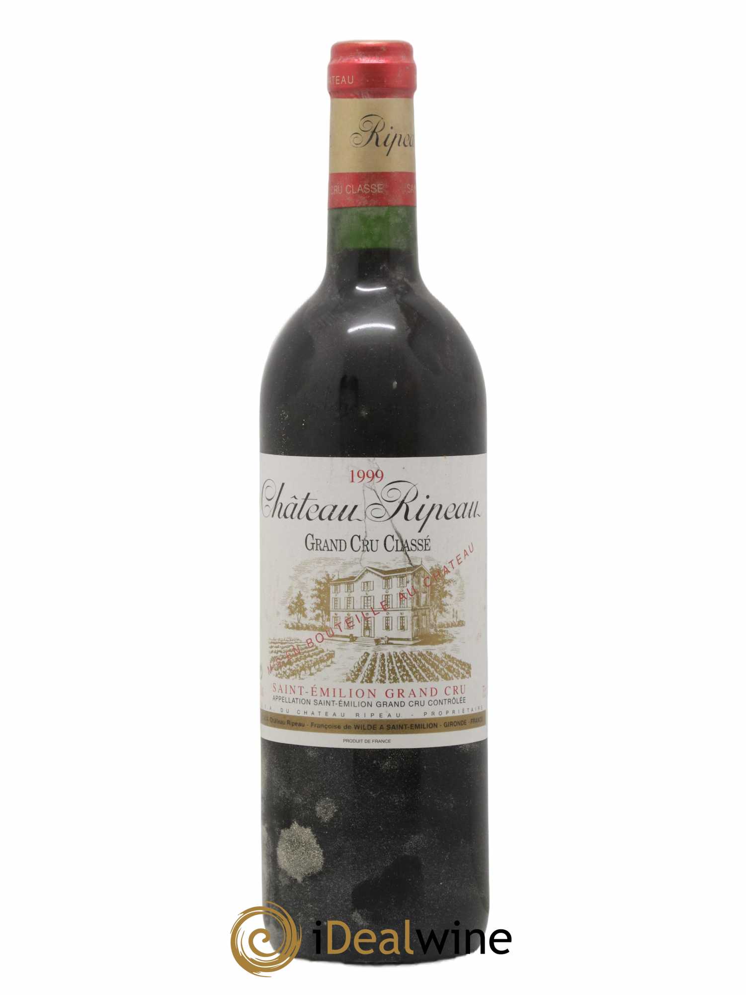 Château Ripeau Grand Cru Classé 1999 - Lot de 1 bouteille - 0
