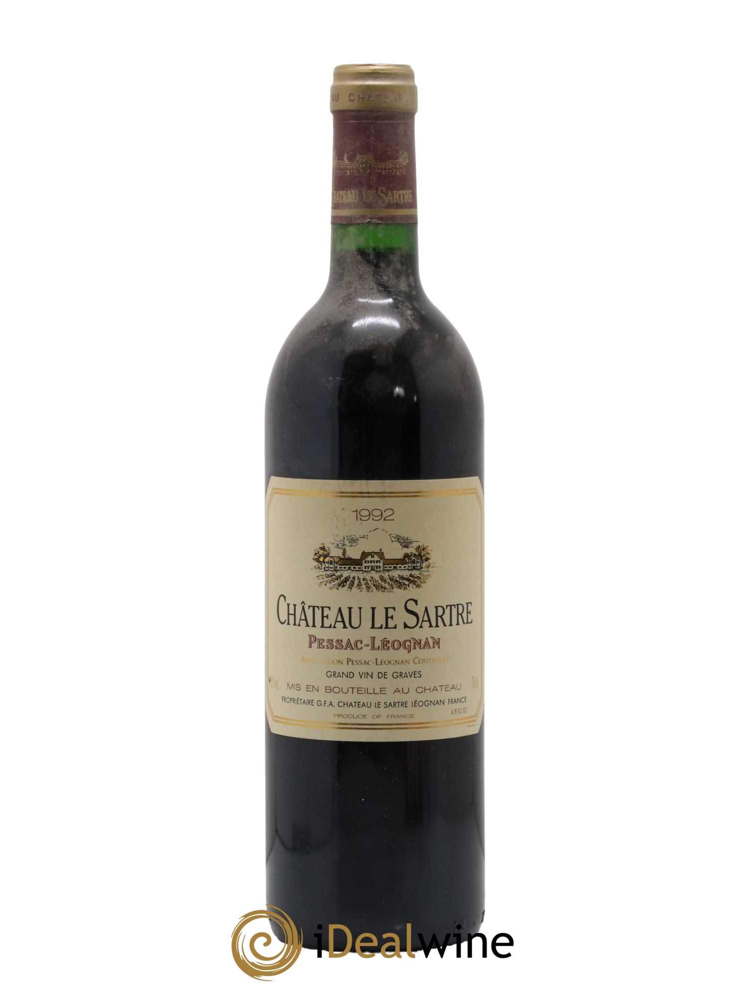 Château le Sartre 1992 - Lot de 1 bouteille - 0