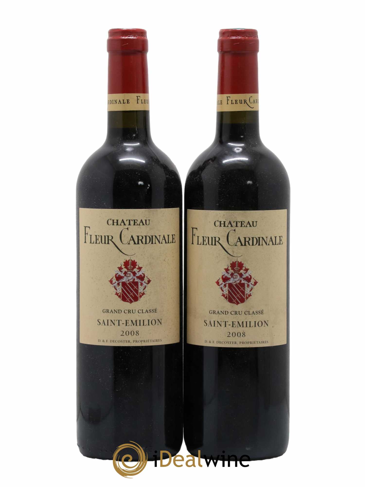 Château Fleur Cardinale Grand Cru Classé 2008 - Lot de 2 bouteilles - 0