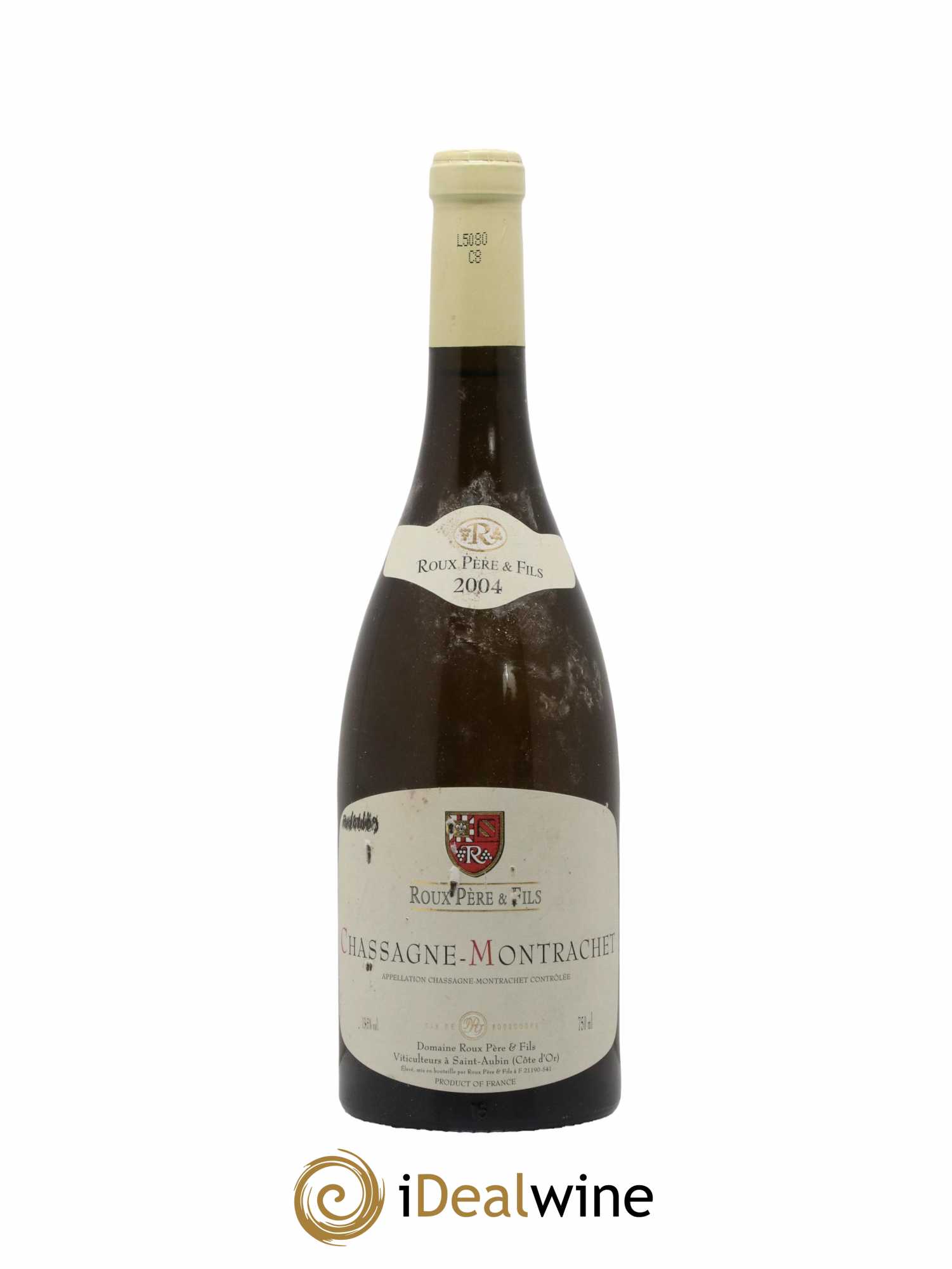 Chassagne-Montrachet Roux Pere Et Fils 2004 - Lot de 1 bouteille - 0