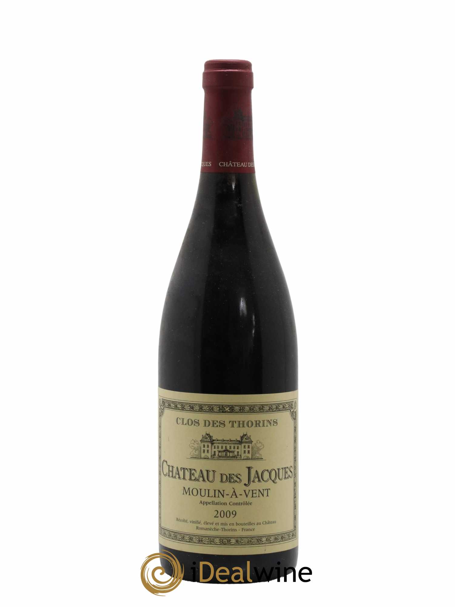Moulin-à-Vent Clos des Thorins Château des Jacques 2009 - Lot de 1 bouteille - 0
