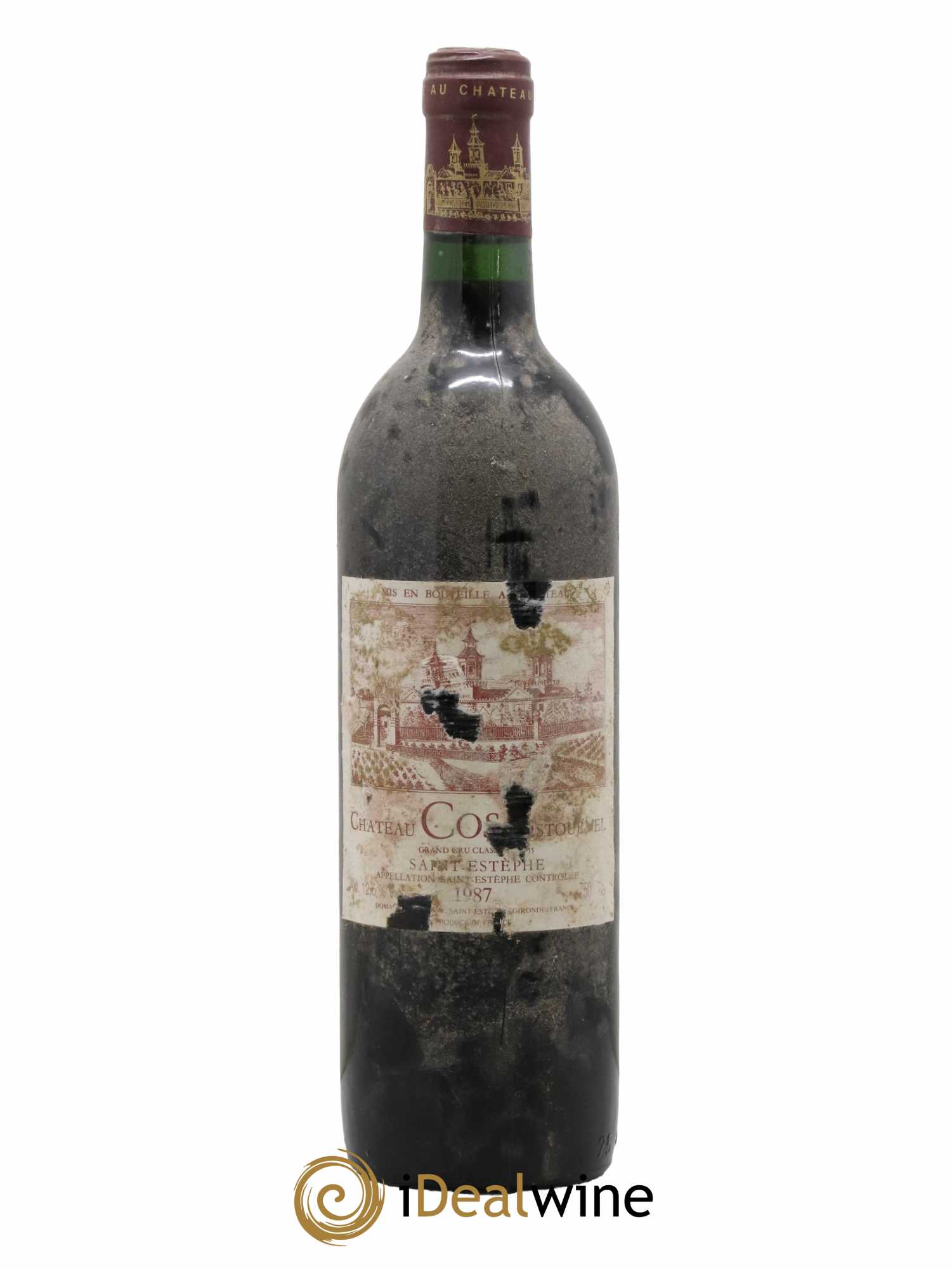 Cos d'Estournel 2ème Grand Cru Classé 1987 - Lot de 1 bouteille - 0