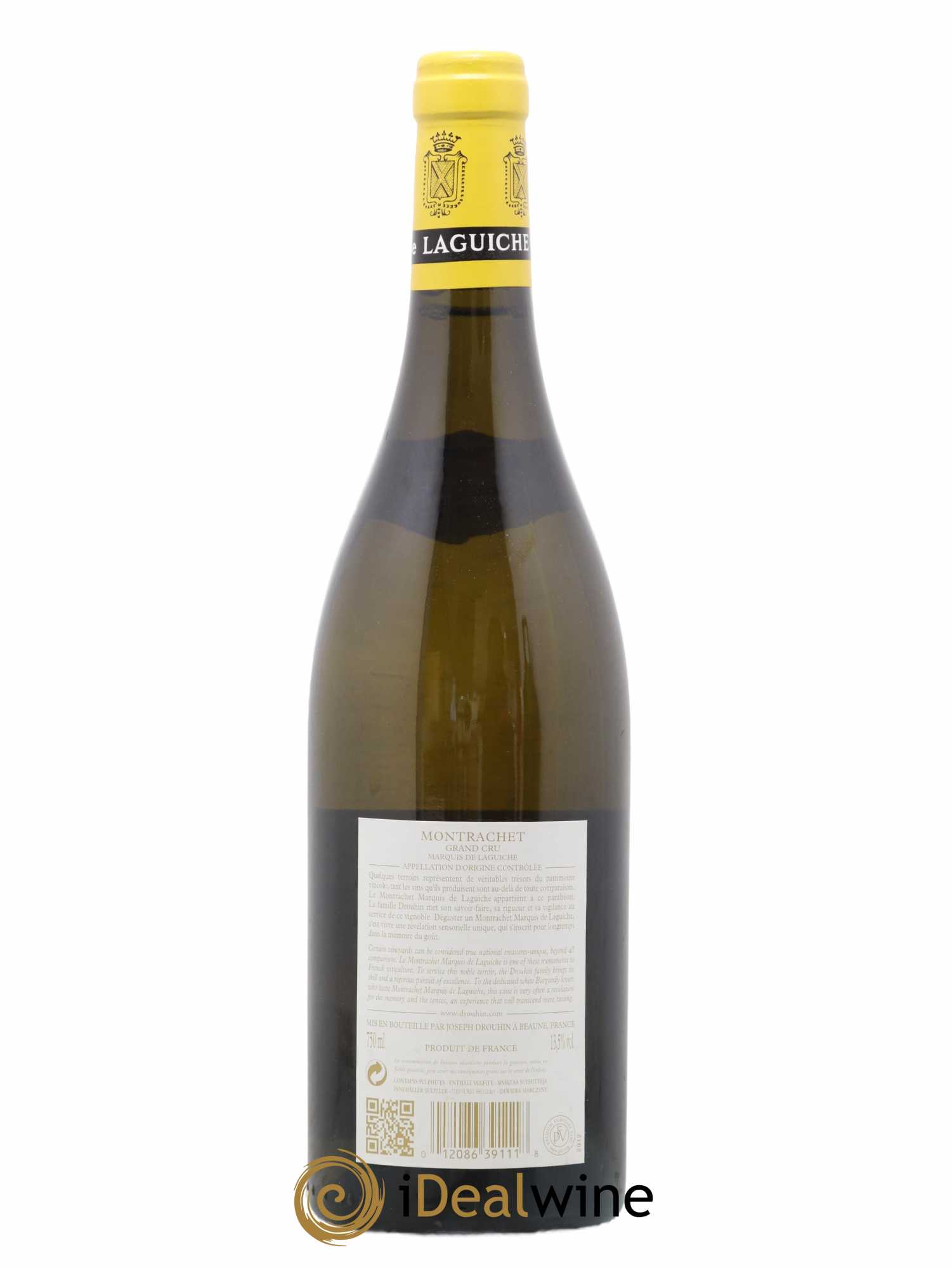 Montrachet Grand Cru Marquis de Laguiche Joseph Drouhin 2015 - Lot de 1 bouteille - 1