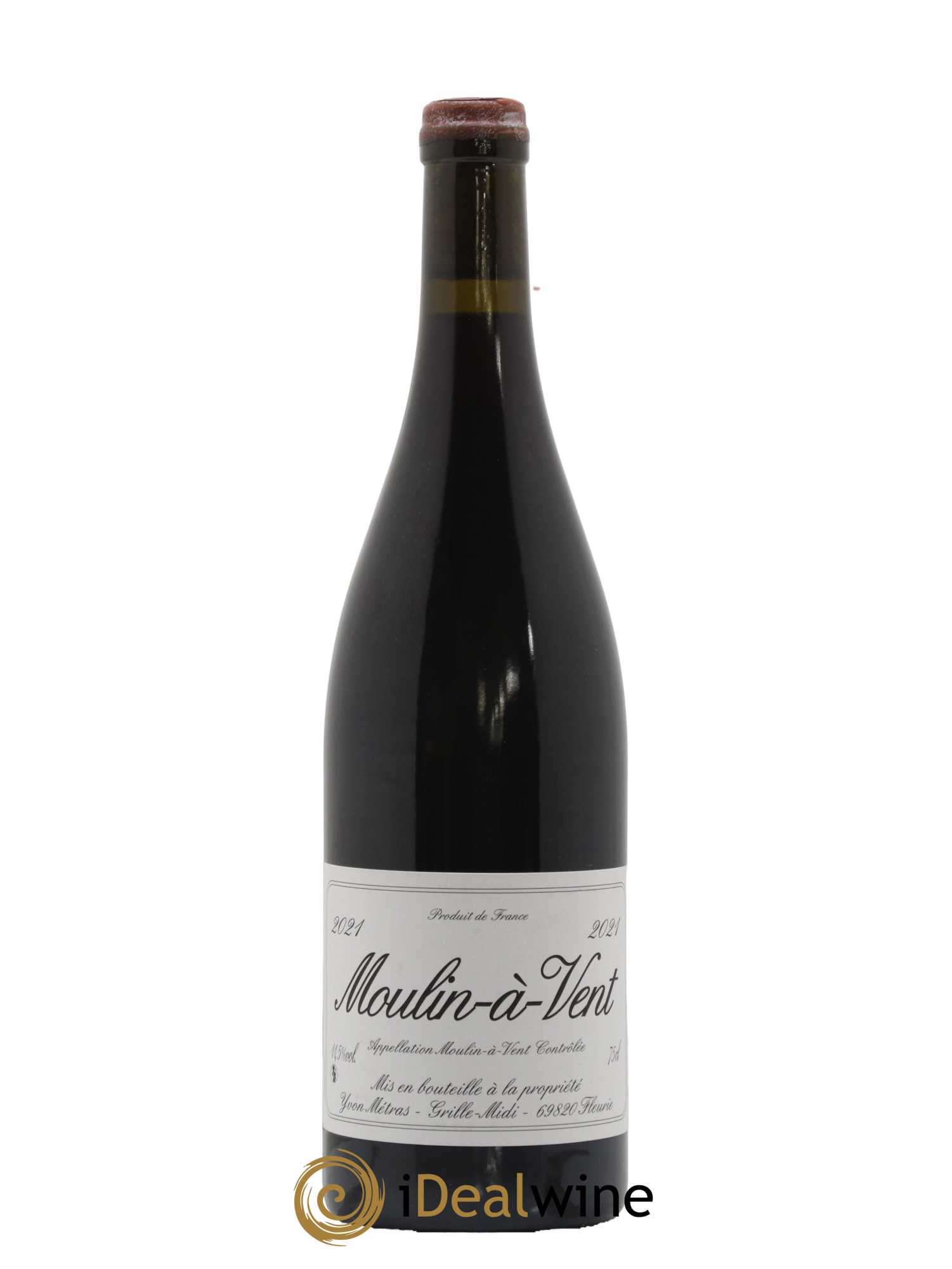 Moulin-à-Vent Yvon Métras 2021 - Lot de 1 bouteille - 0